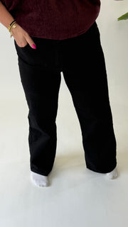 MOM WIDE LEG JEANS MERK GOODIES DJ2456 (40 bis 48) - GRAU