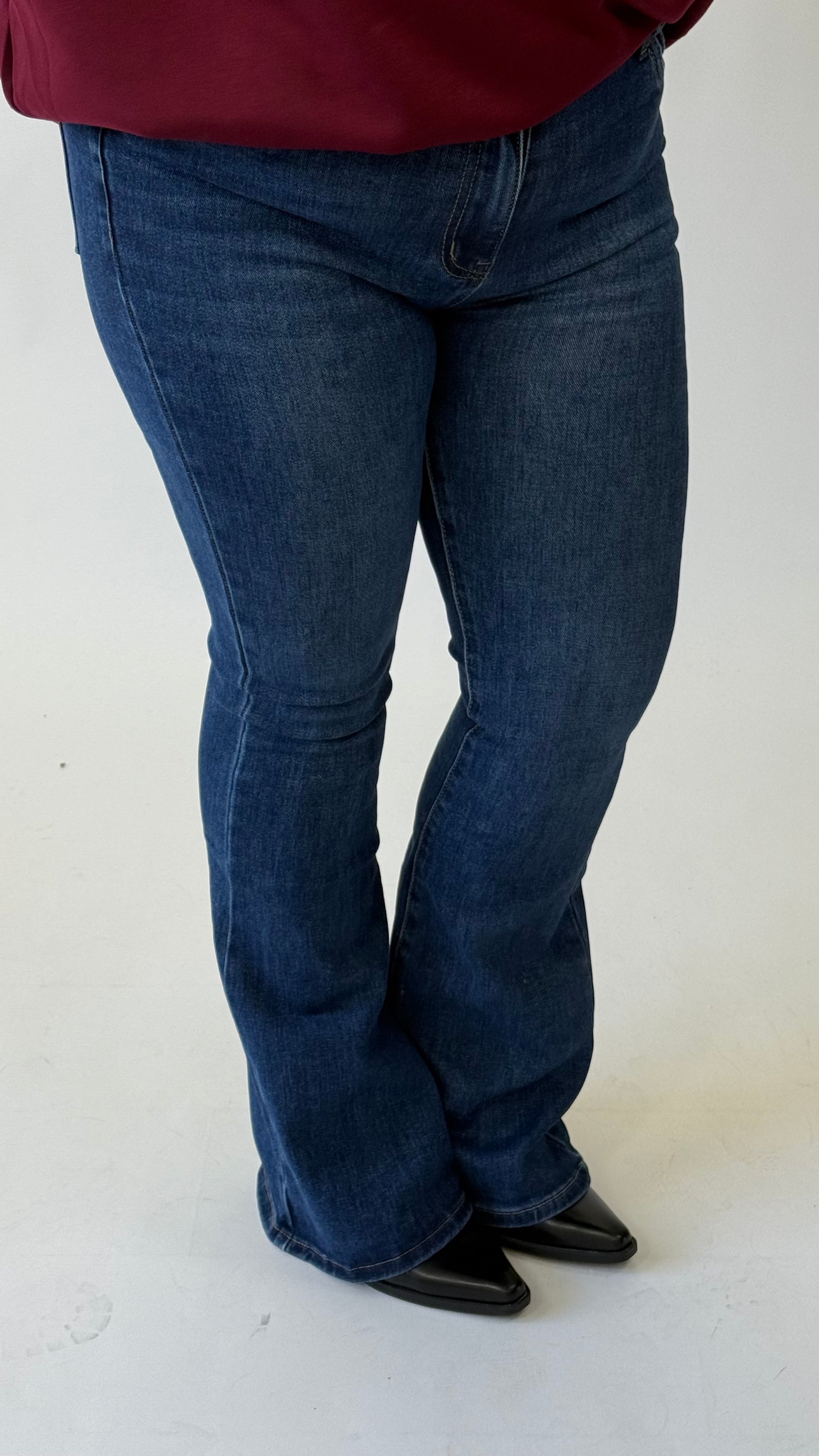 MOM WIDE LEG JEANS MERK GOODIES DJ2456 (40 bis 48) - GRAU