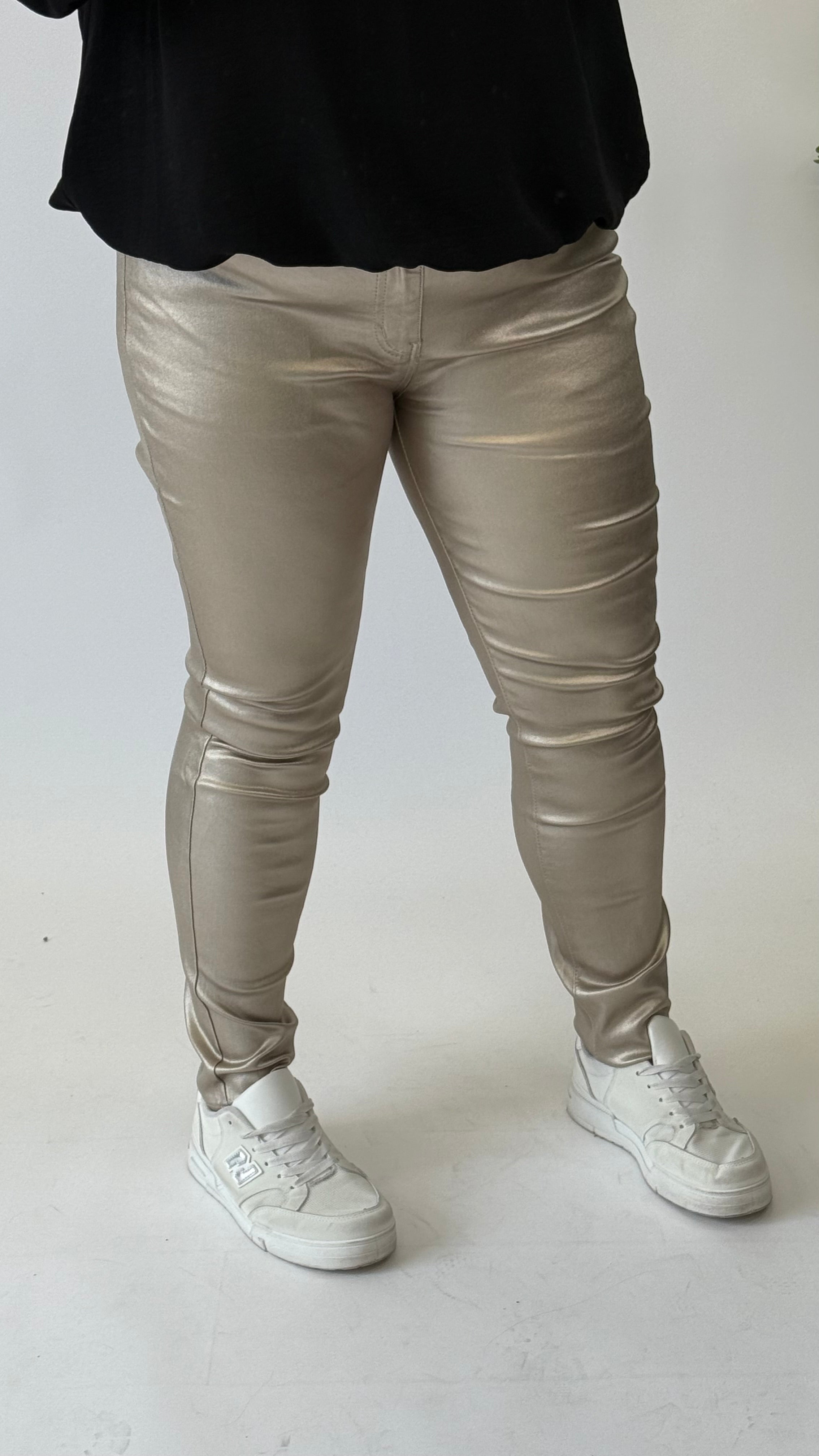 MOM WIDE LEG JEANS MERK GOODIES DJ2456 (40 bis 48) - GRAU