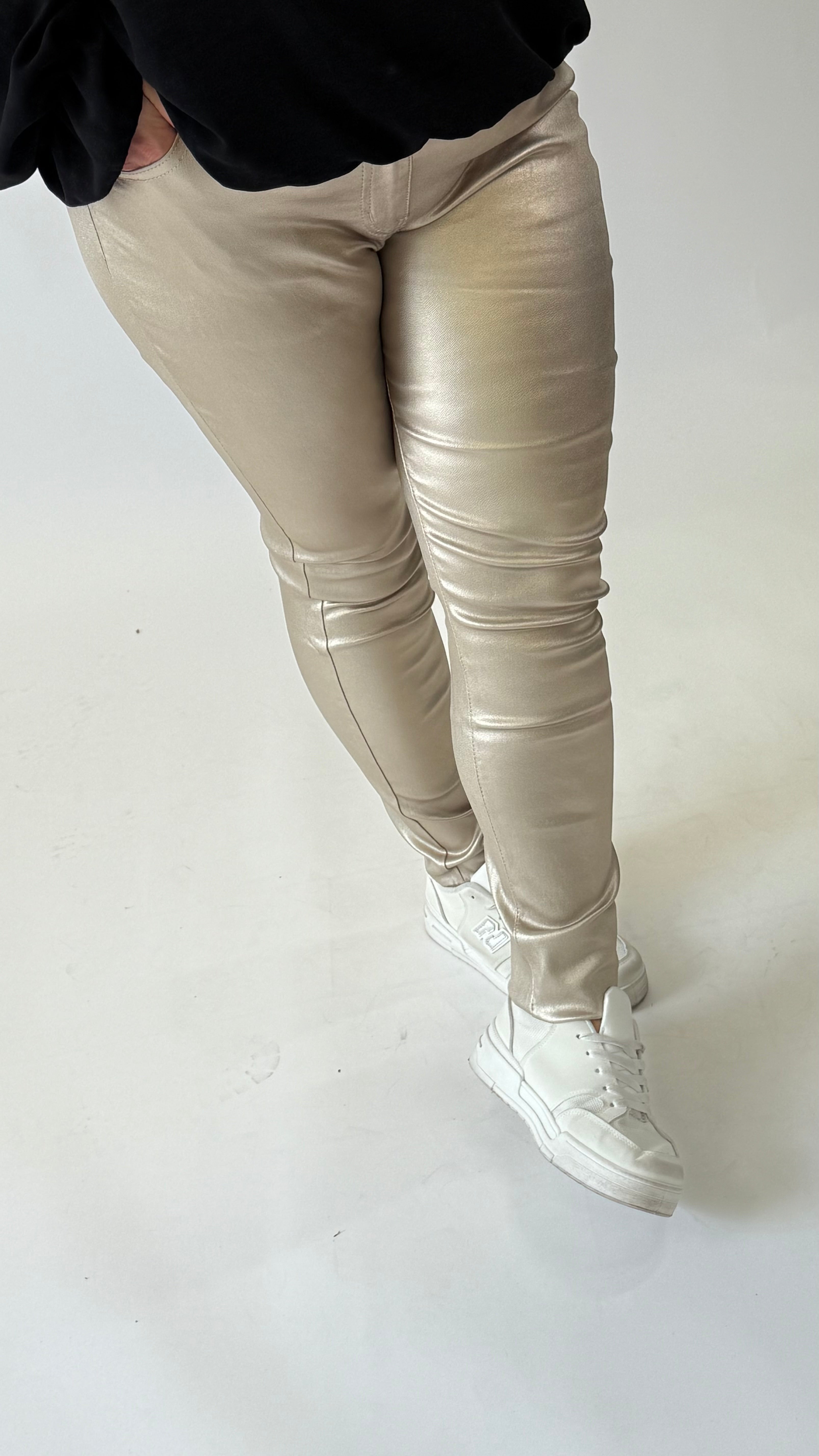 MOM WIDE LEG JEANS MERK GOODIES DJ2456 (40 bis 48) - GRAU