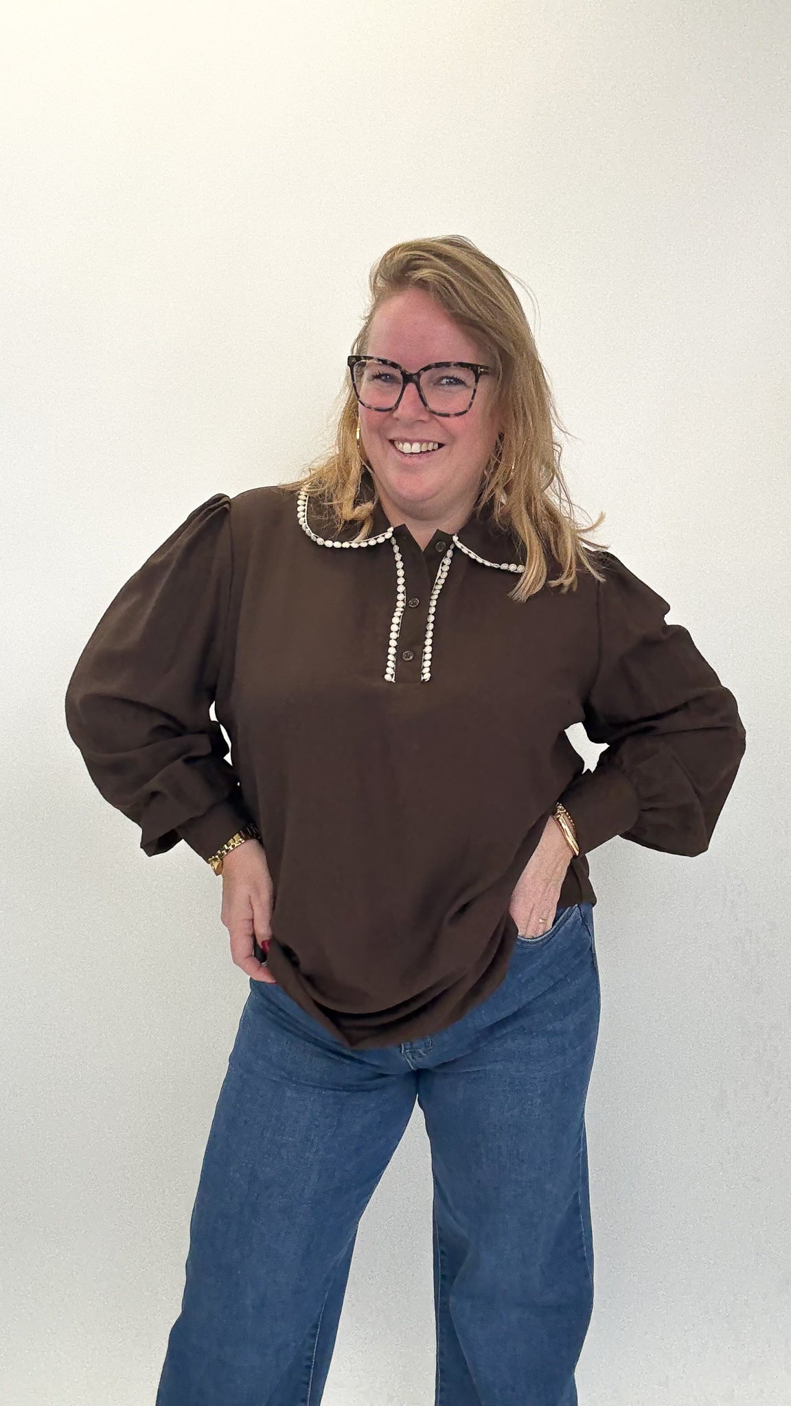 BOHO VISCOSE BLOUSE - 1814