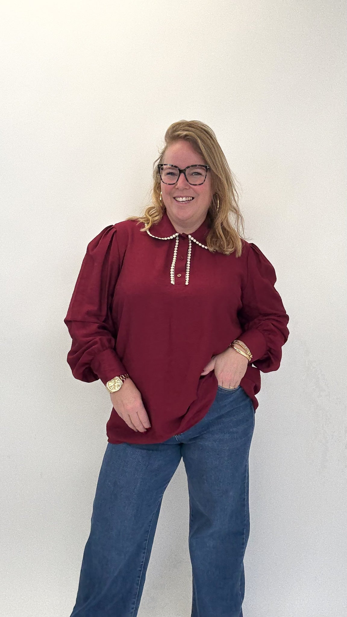 BOHO VISCOSE BLOUSE - 1814