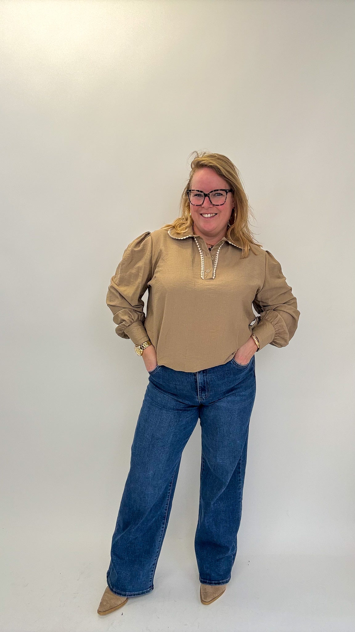 BOHO VISCOSE BLOUSE - 1814