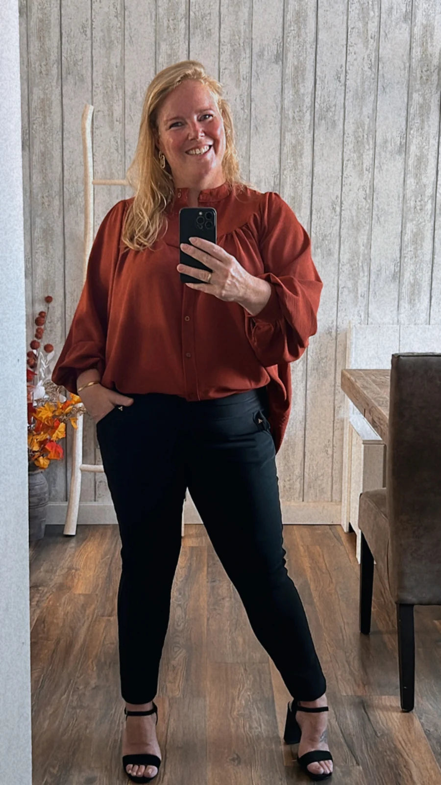 DAMEN-REISEHOSE - SCHWARZ