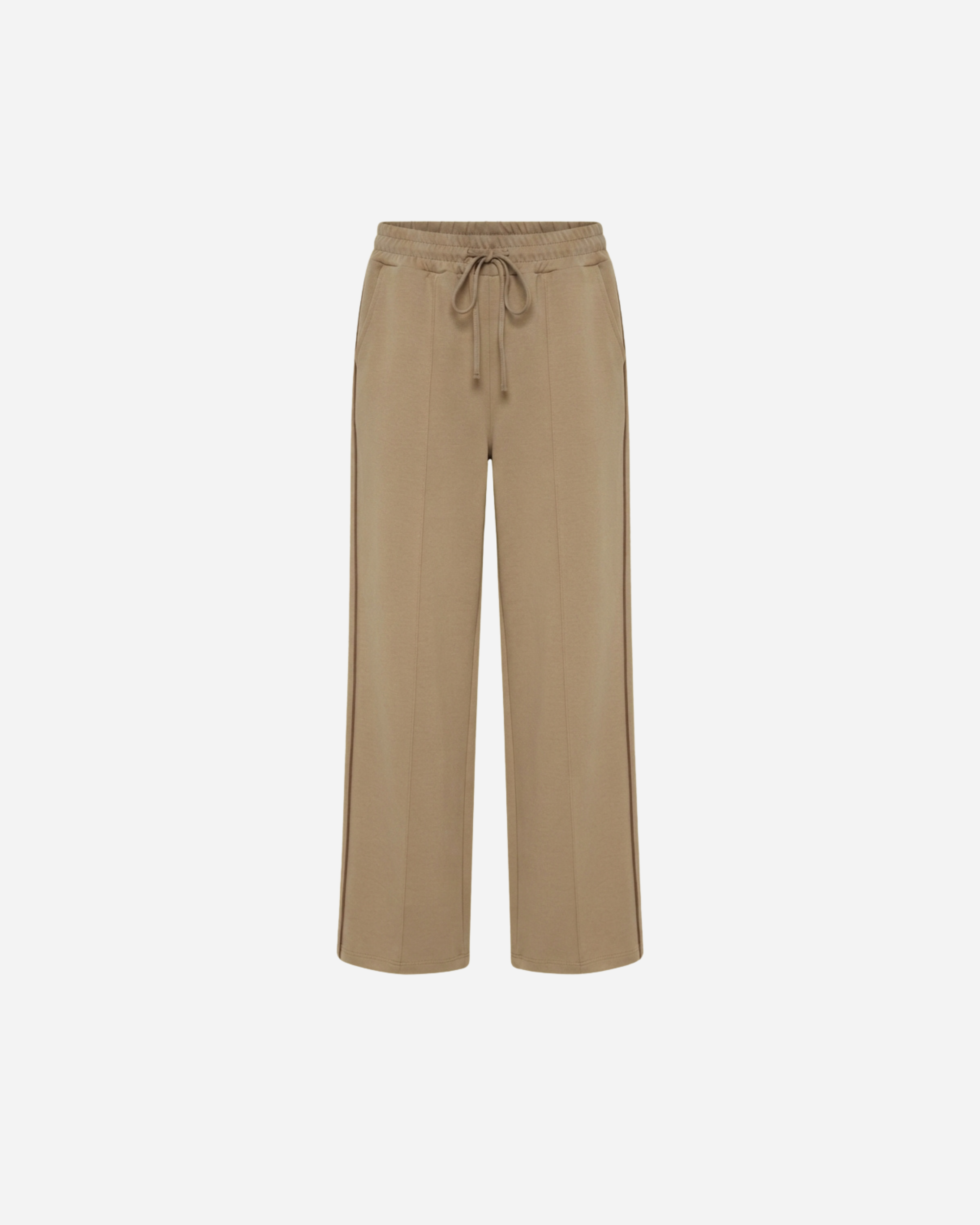 JOGGER PANTALON MET BIES TAUPE