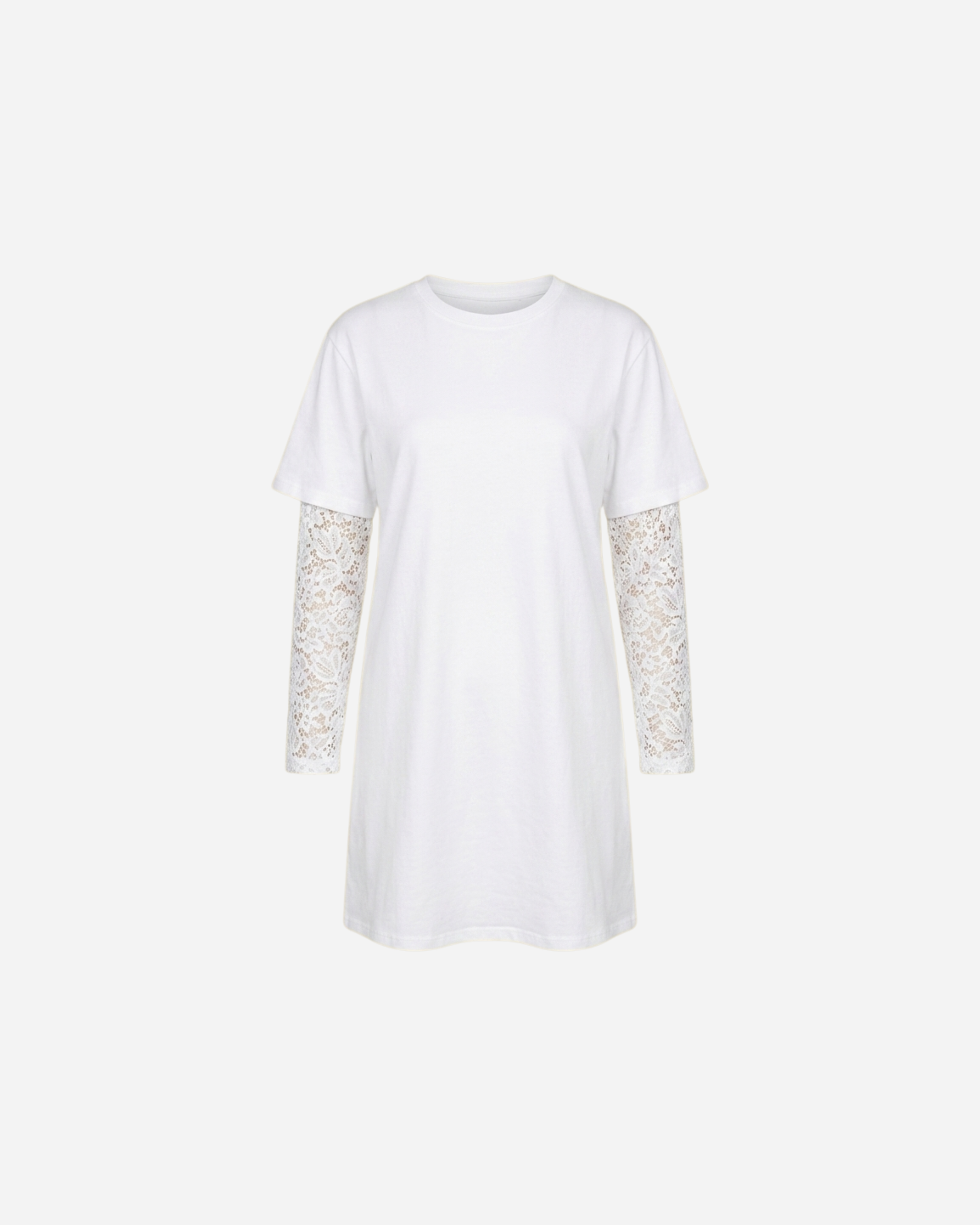 T-SHIRT JURK KANT - 2081