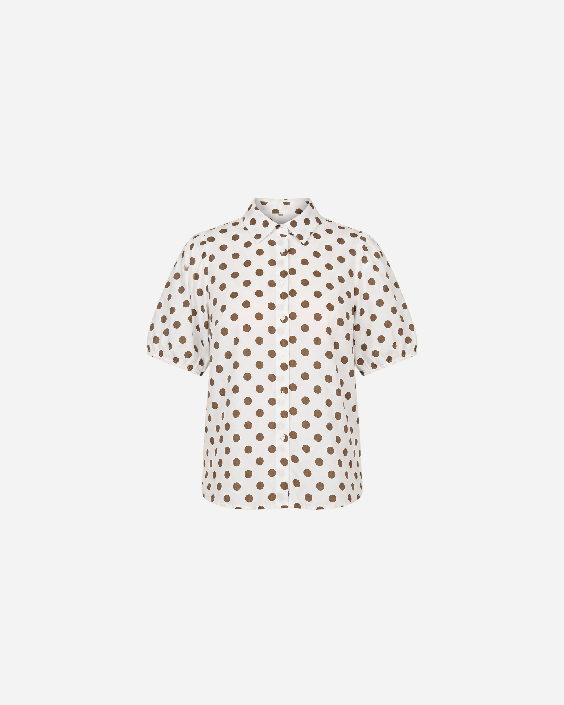KATOENEN DOTS BLOUSE - 2066