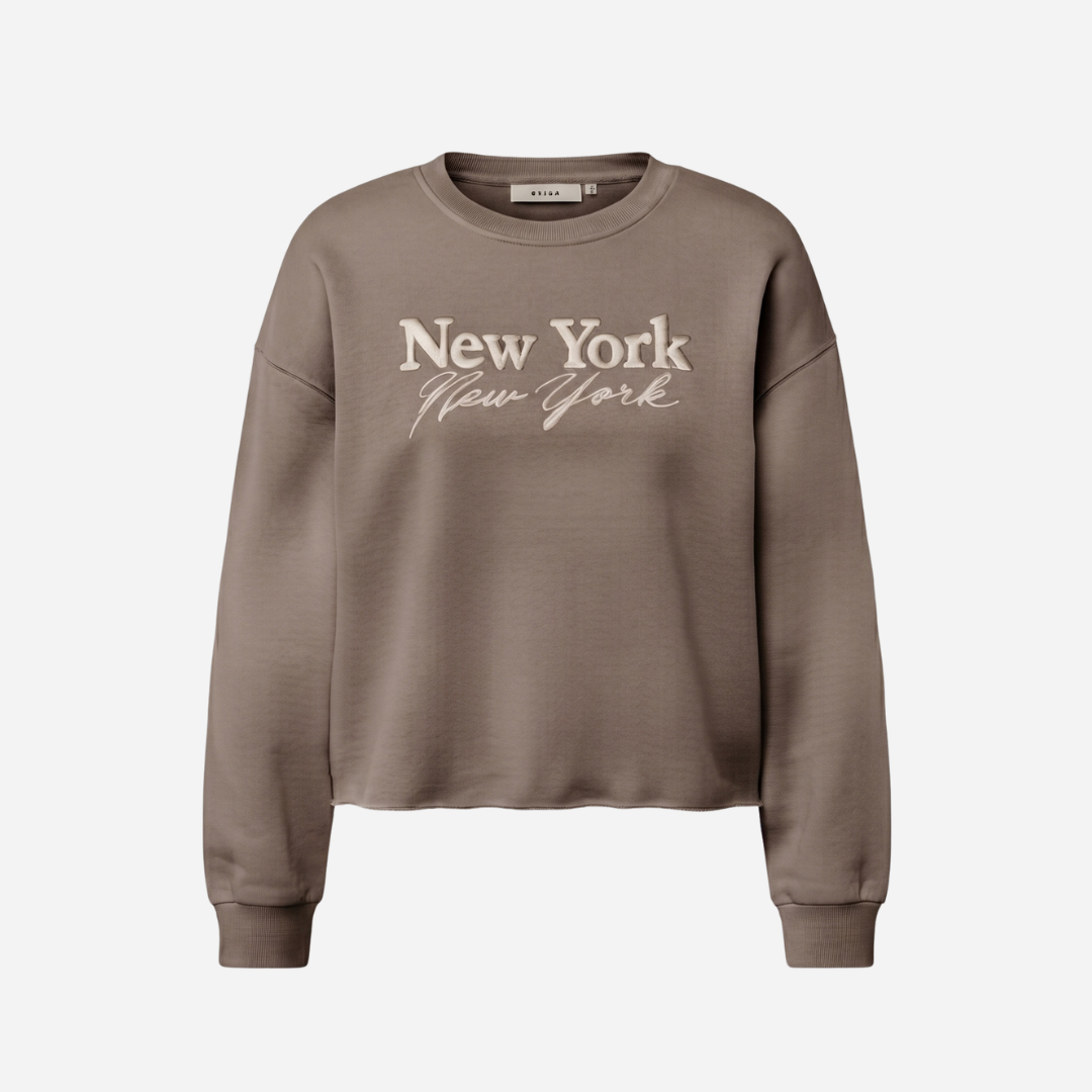NEW YORK SWEATER MOOIJ CHOCO