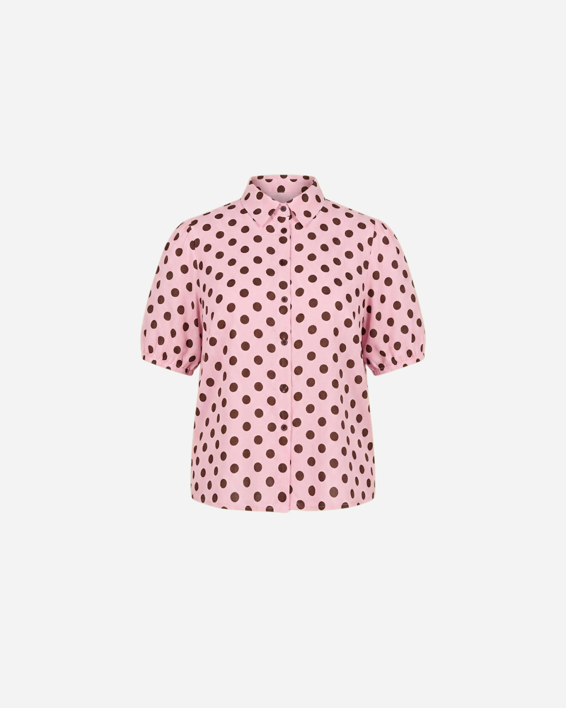 KATOENEN DOTS BLOUSE - 2066