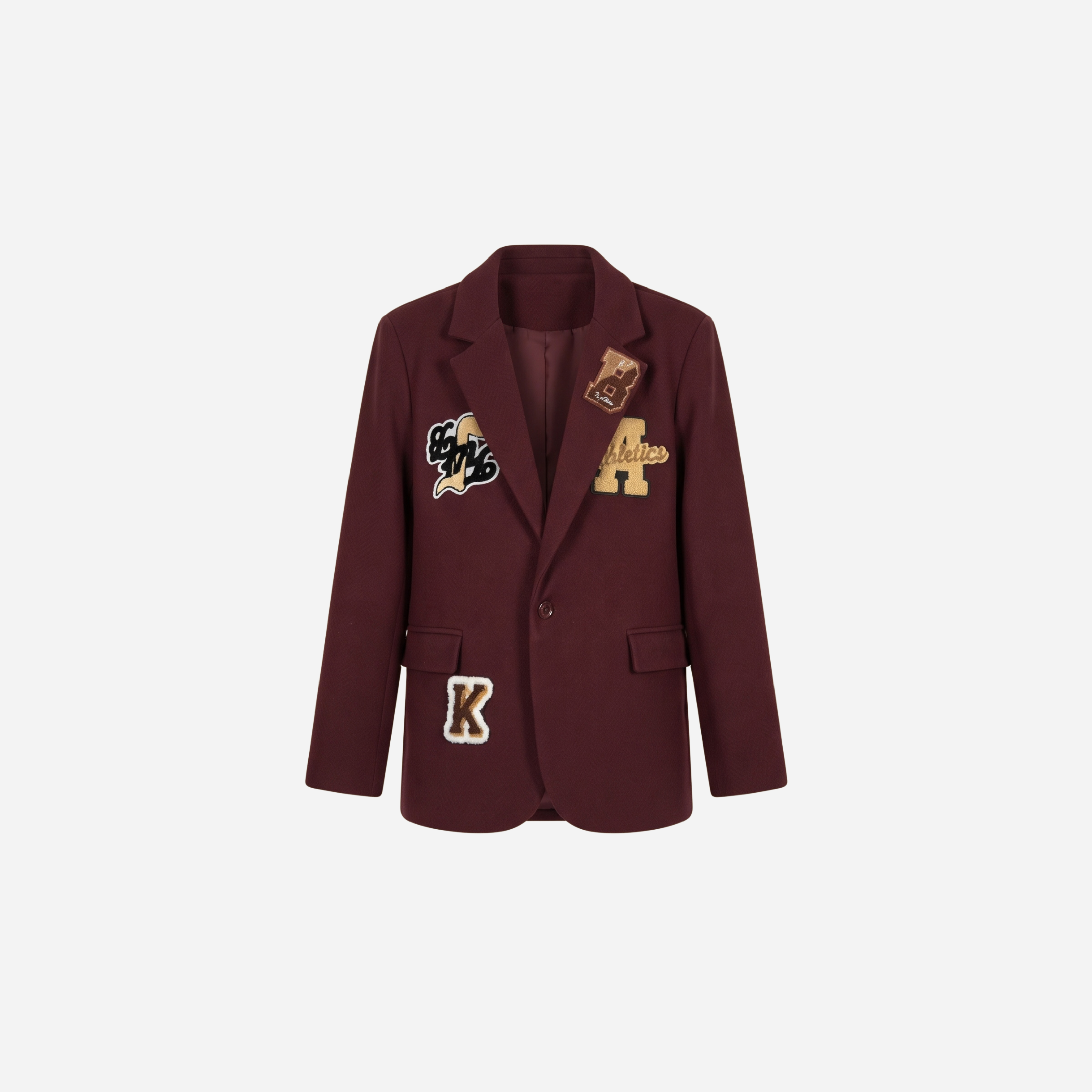 VISGRAAT BLAZER BURGUNDY