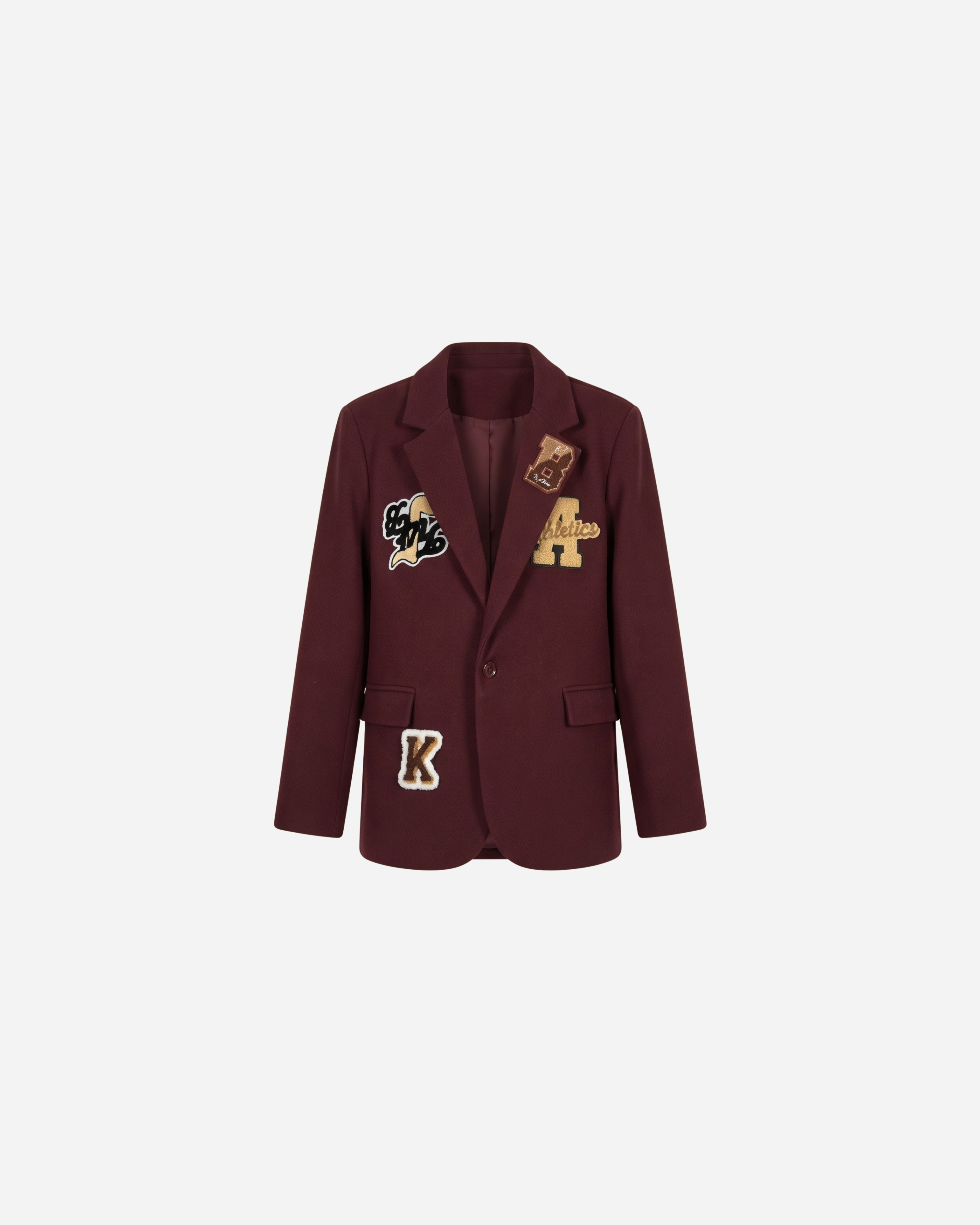 VISGRAAT BLAZER BURGUNDY