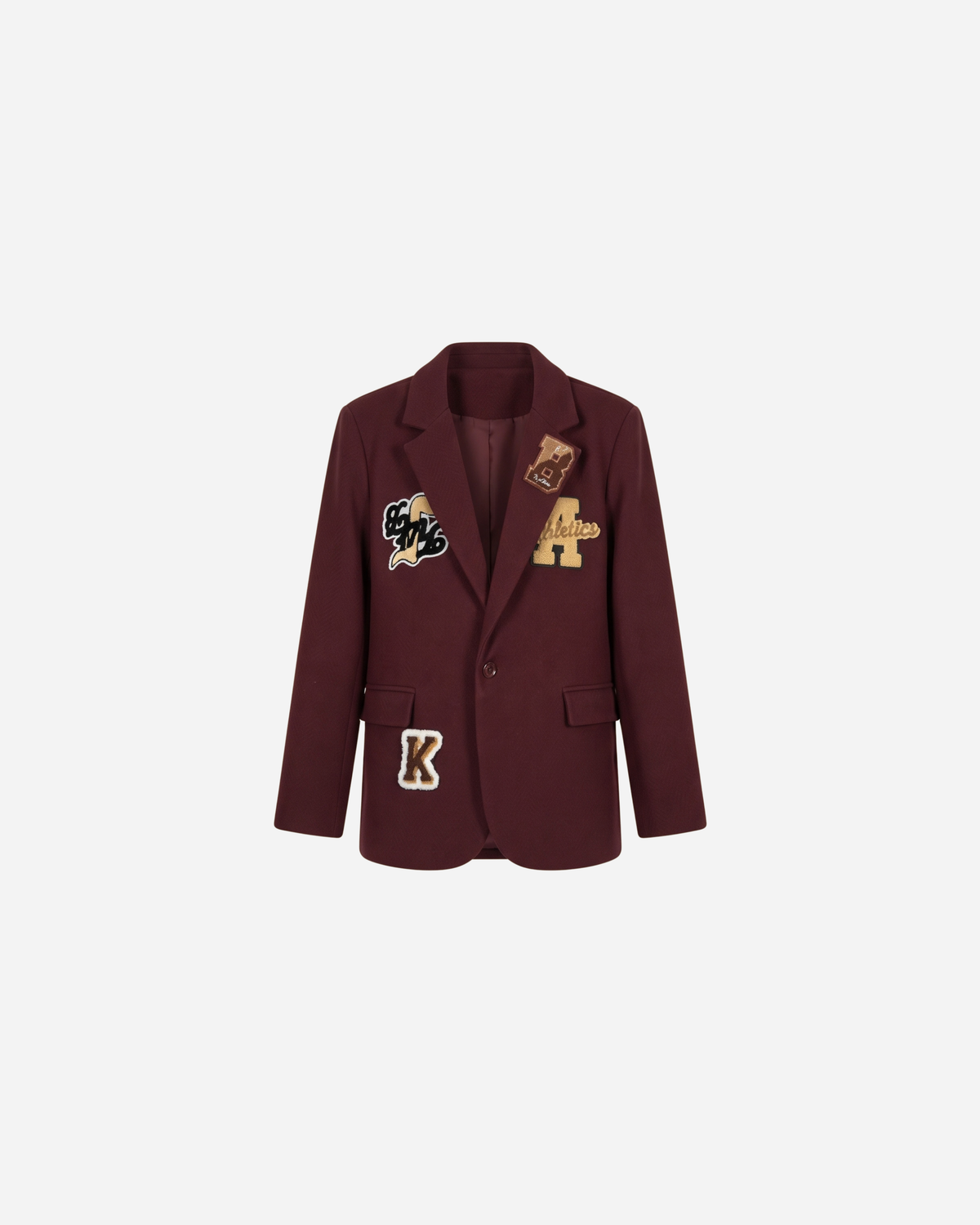 VISGRAAT BLAZER BURGUNDY