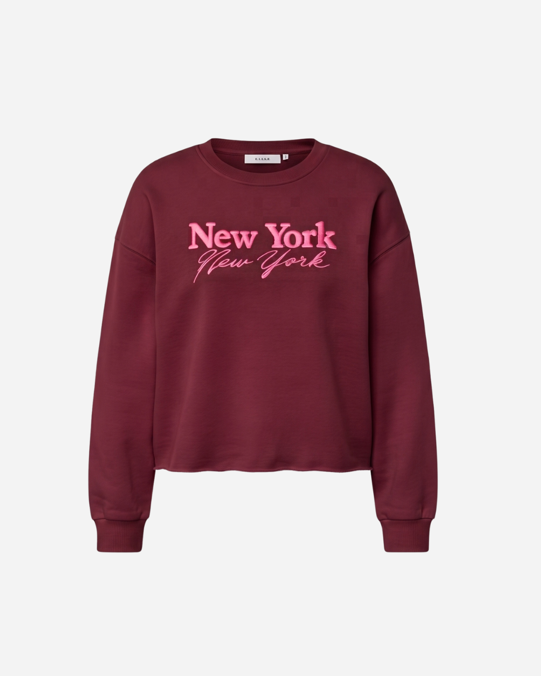 NEW YORK SWEATER MOOIJ BURGUNDY