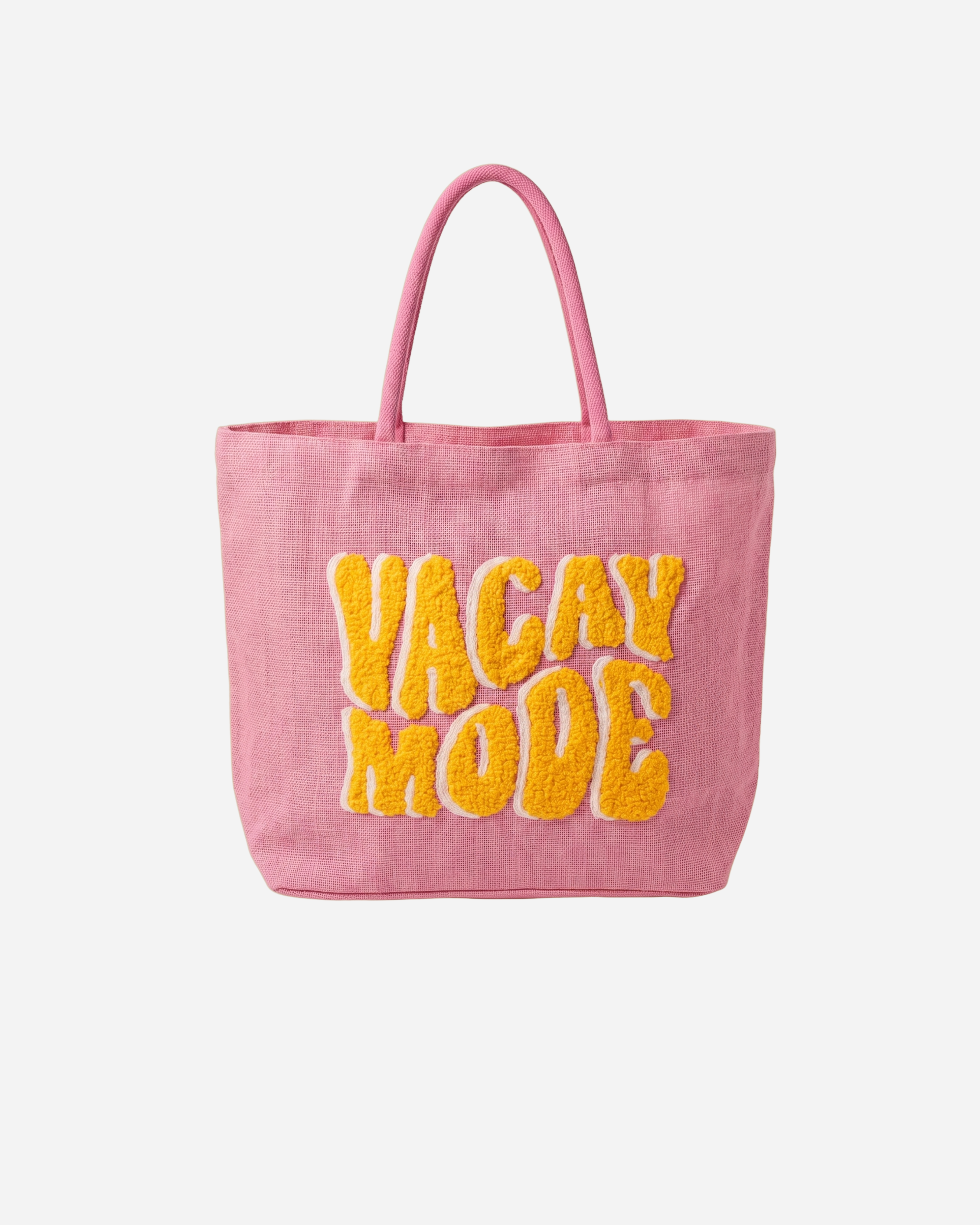BLUSH VACAY MODE BEACH BAG