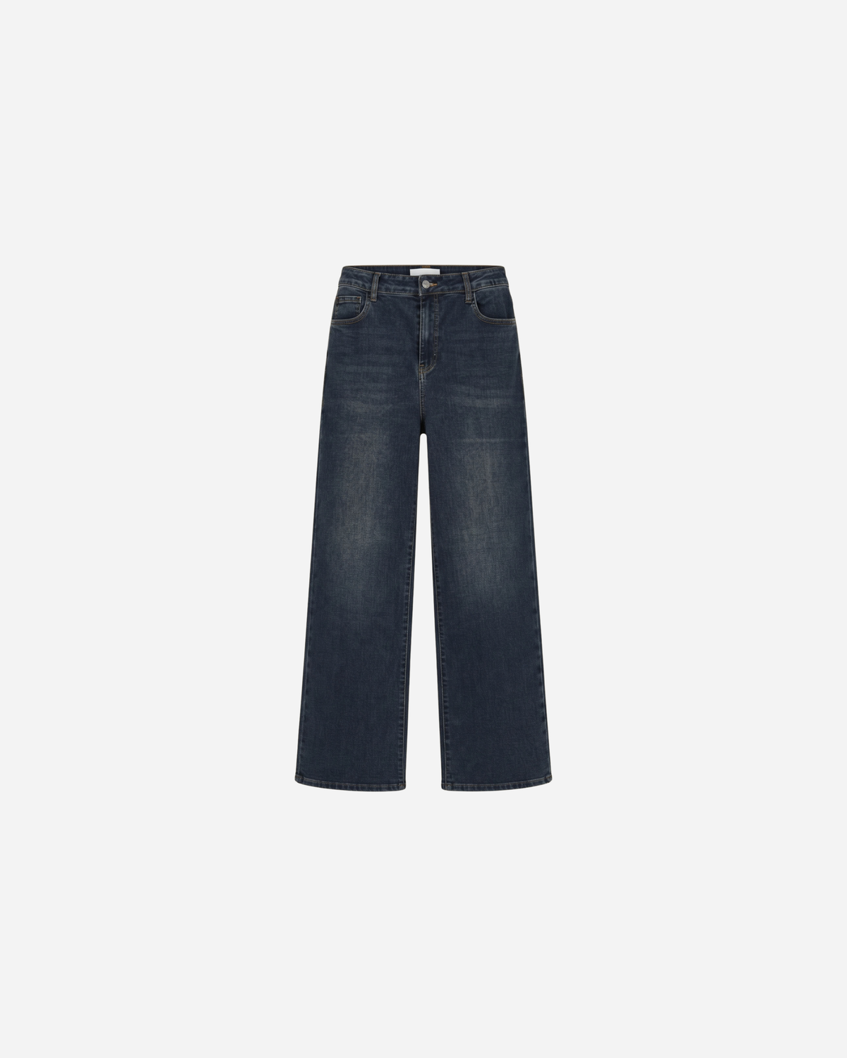 REDBERRY JEANS MET DONKERBRUINE WASSING WIDE LEGG