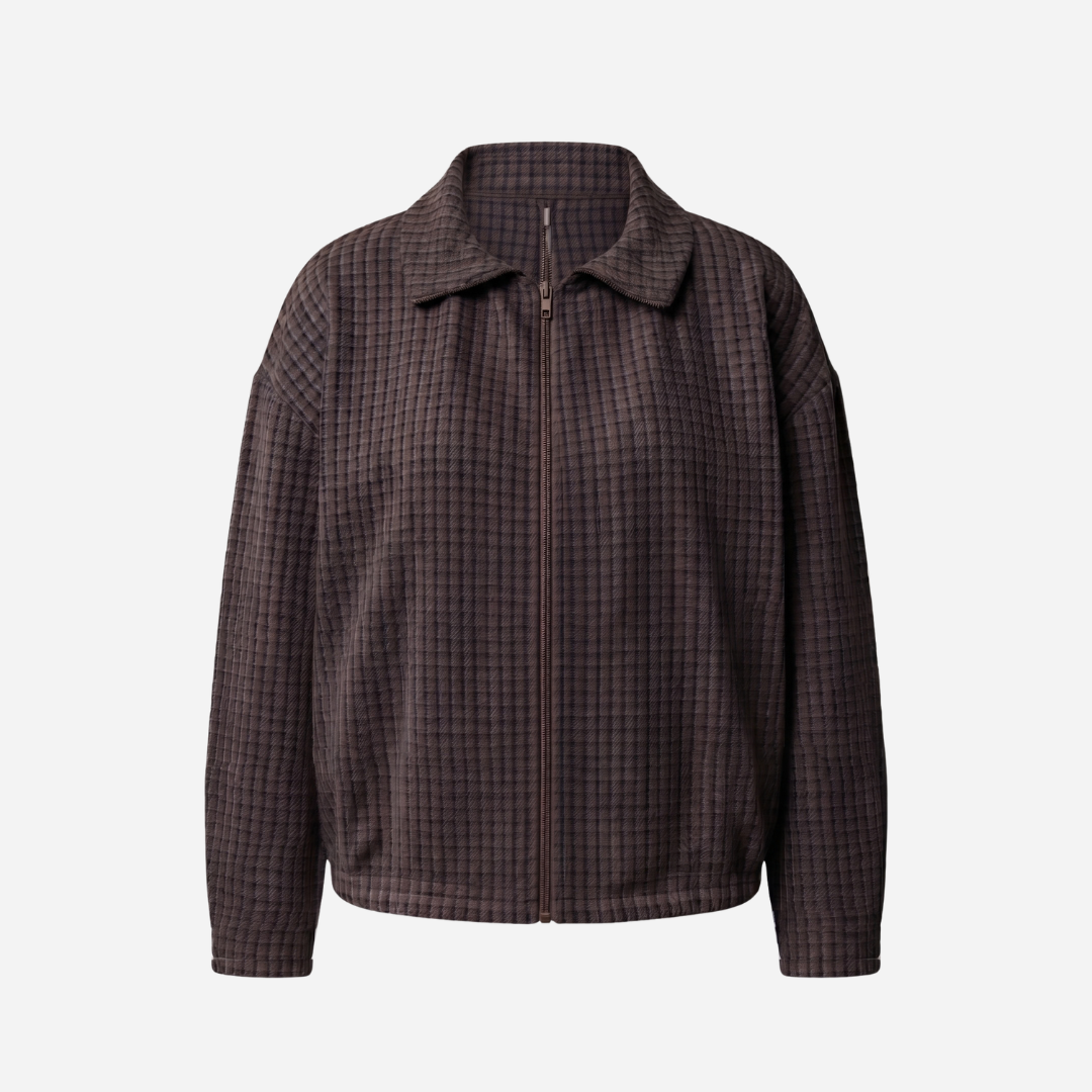 RUIT BLOUSE/JAS ESPRESSO