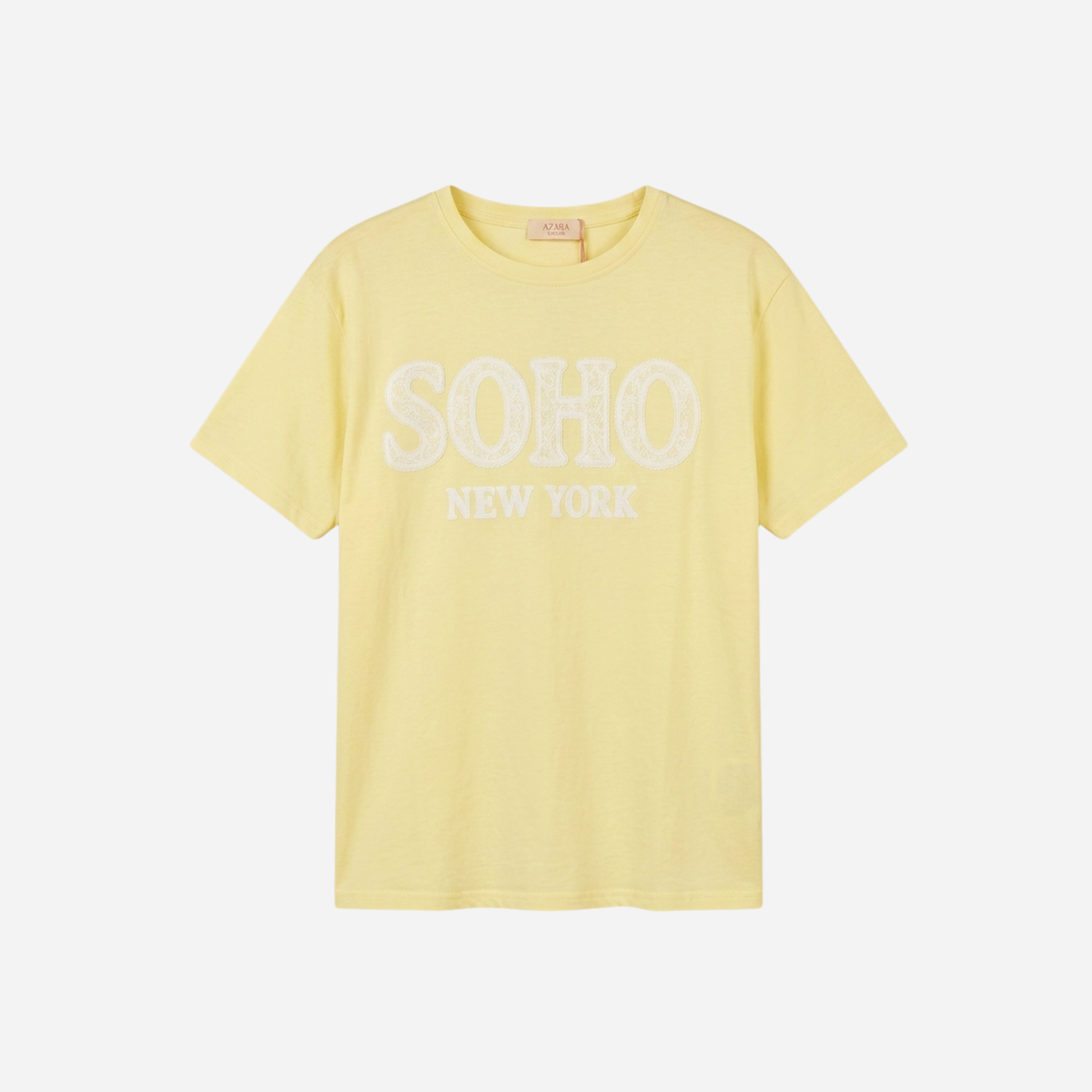 SOHO T-SHIRT GEEL