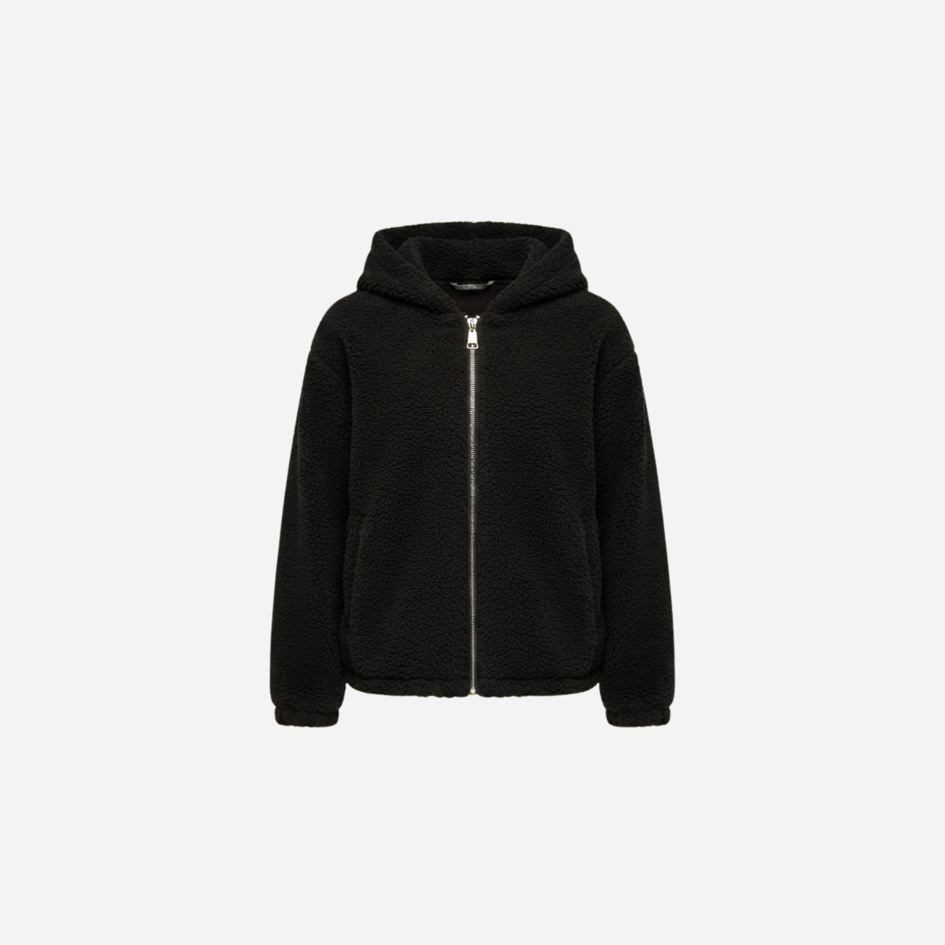 TEDDY VEST/JAS ZWART