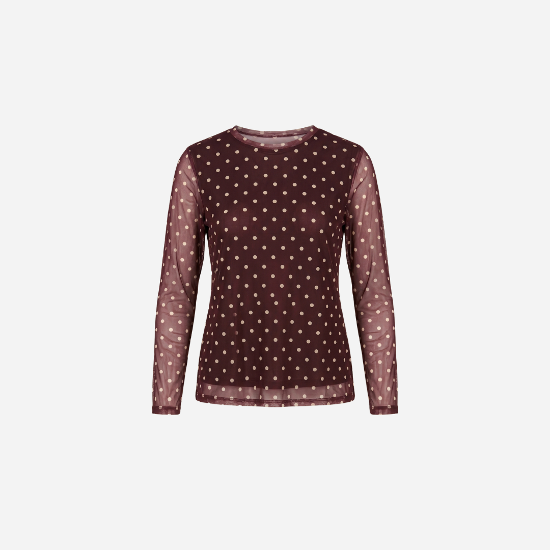 DOTS MESH TOP ROOD