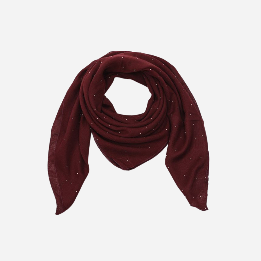 DIAMOND SJAAL BURGUNDY