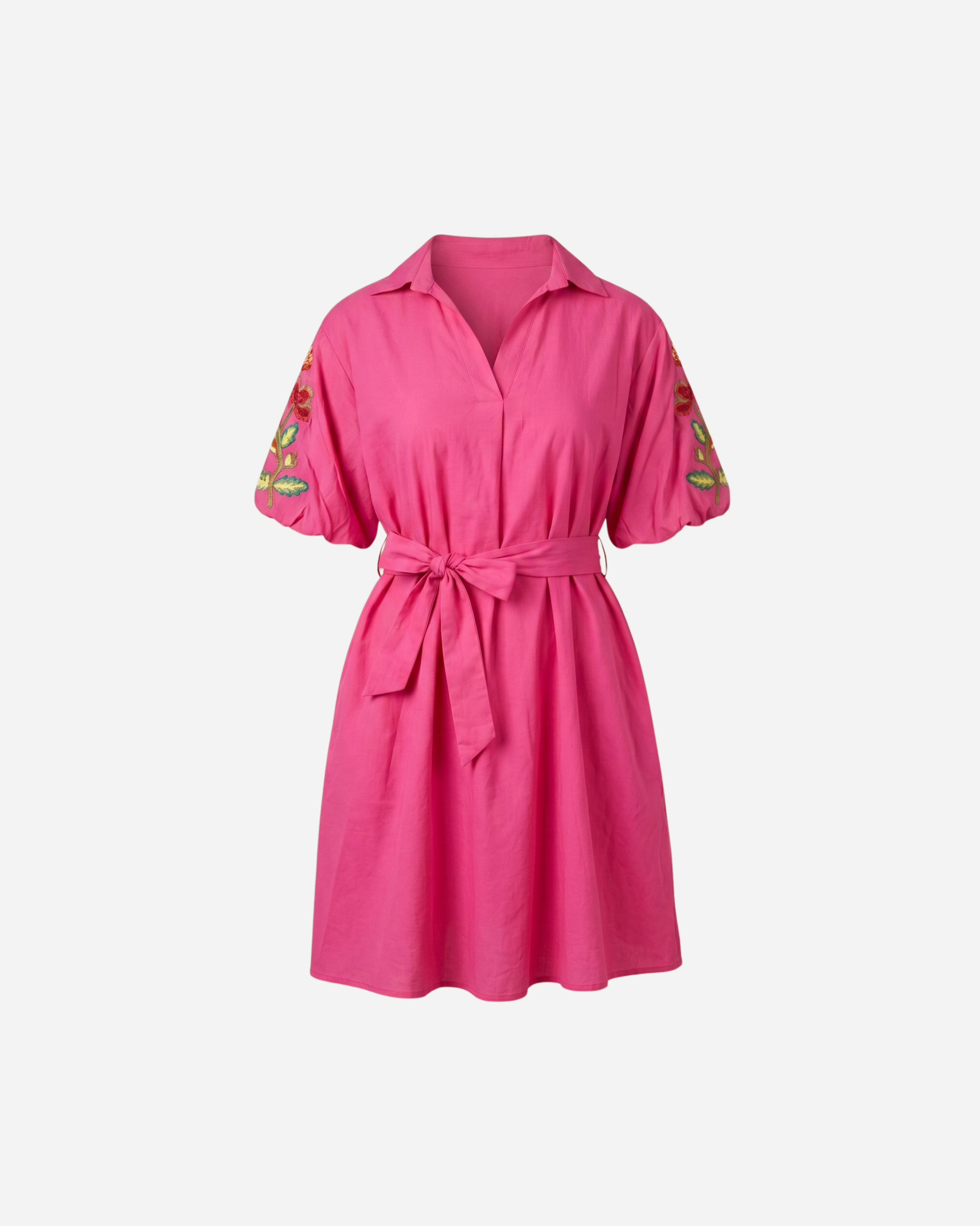 BLOEMEN POFMOUW JURK - 2049