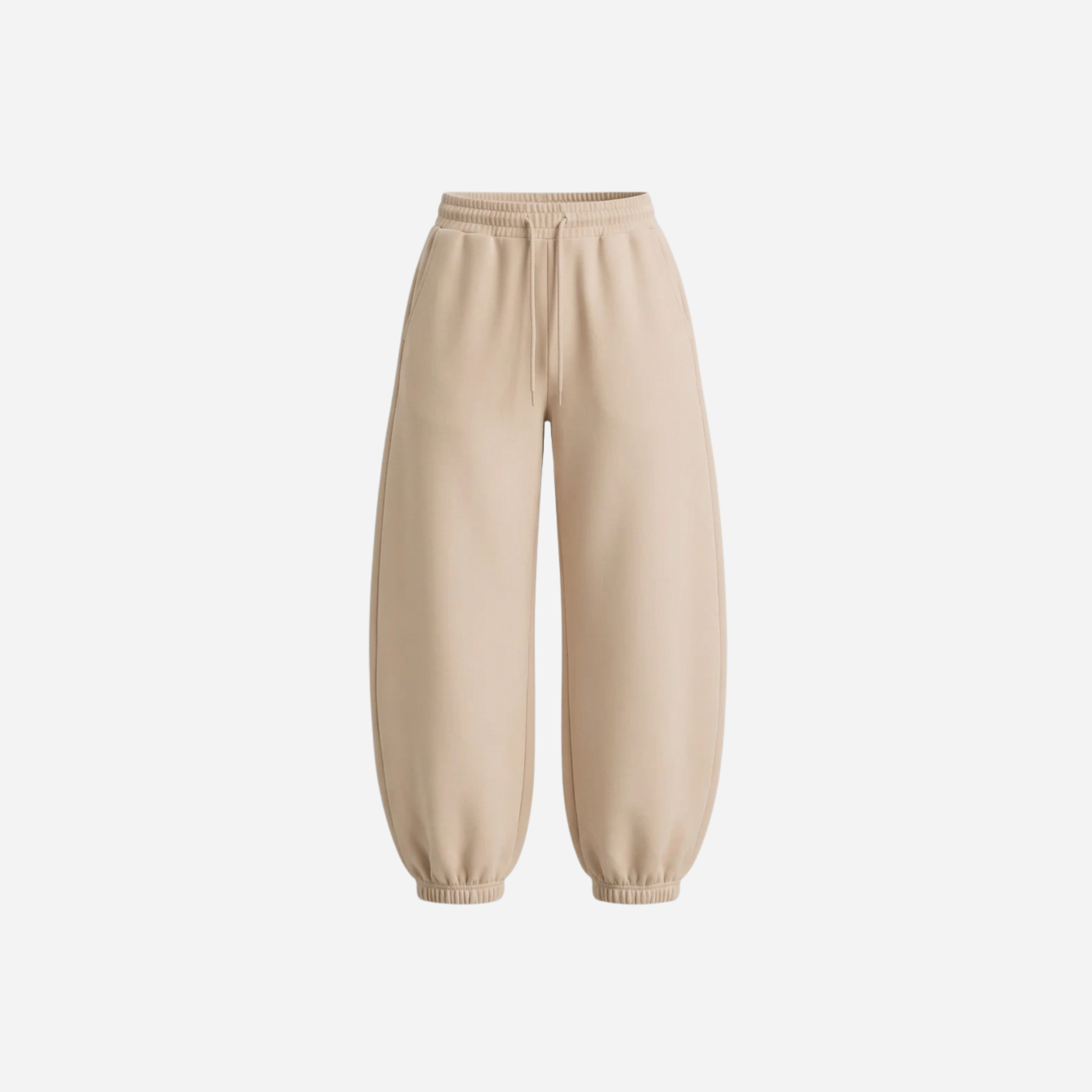 BARREL JOGGER BEIGE
