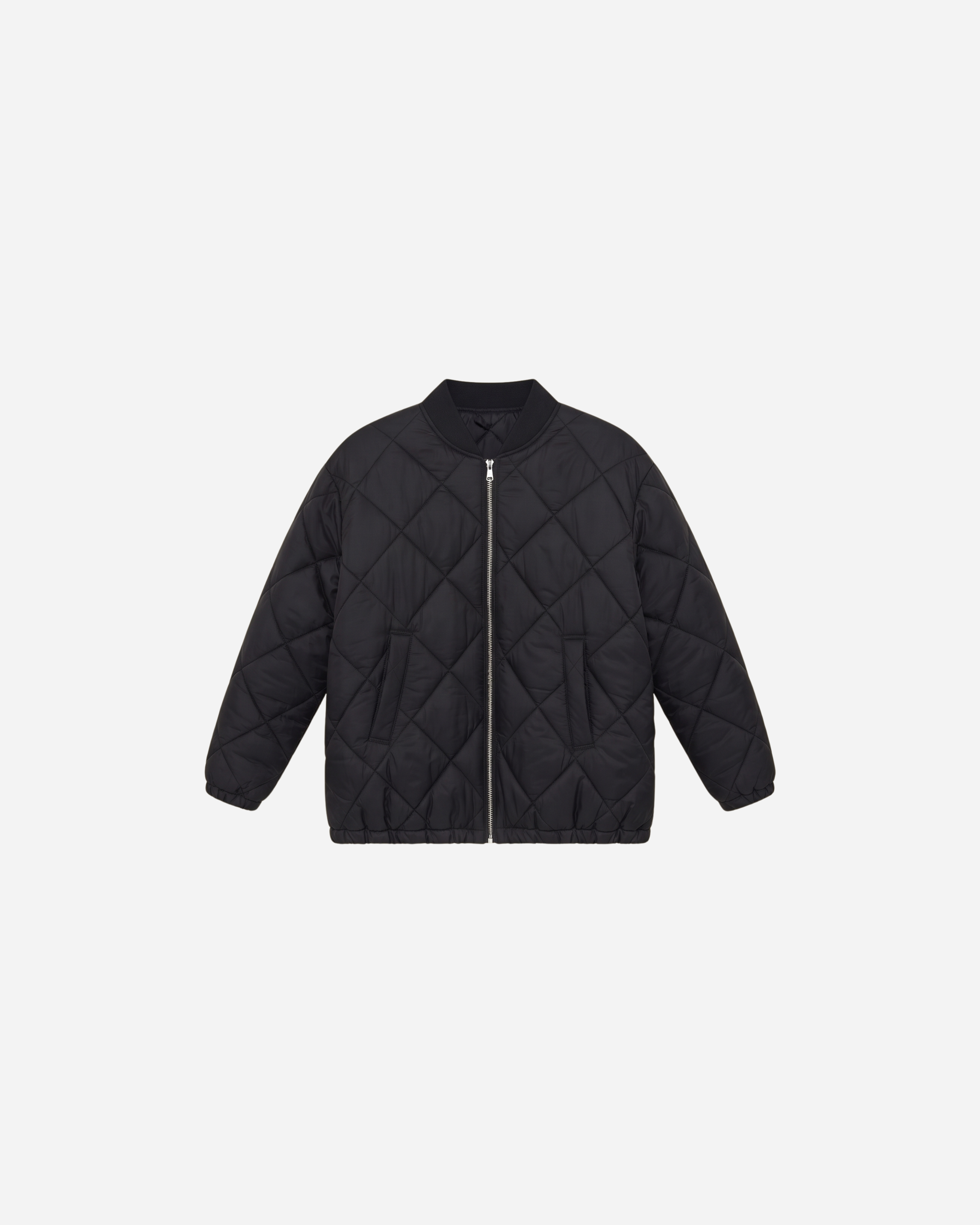 PUFFER JAS ZWART