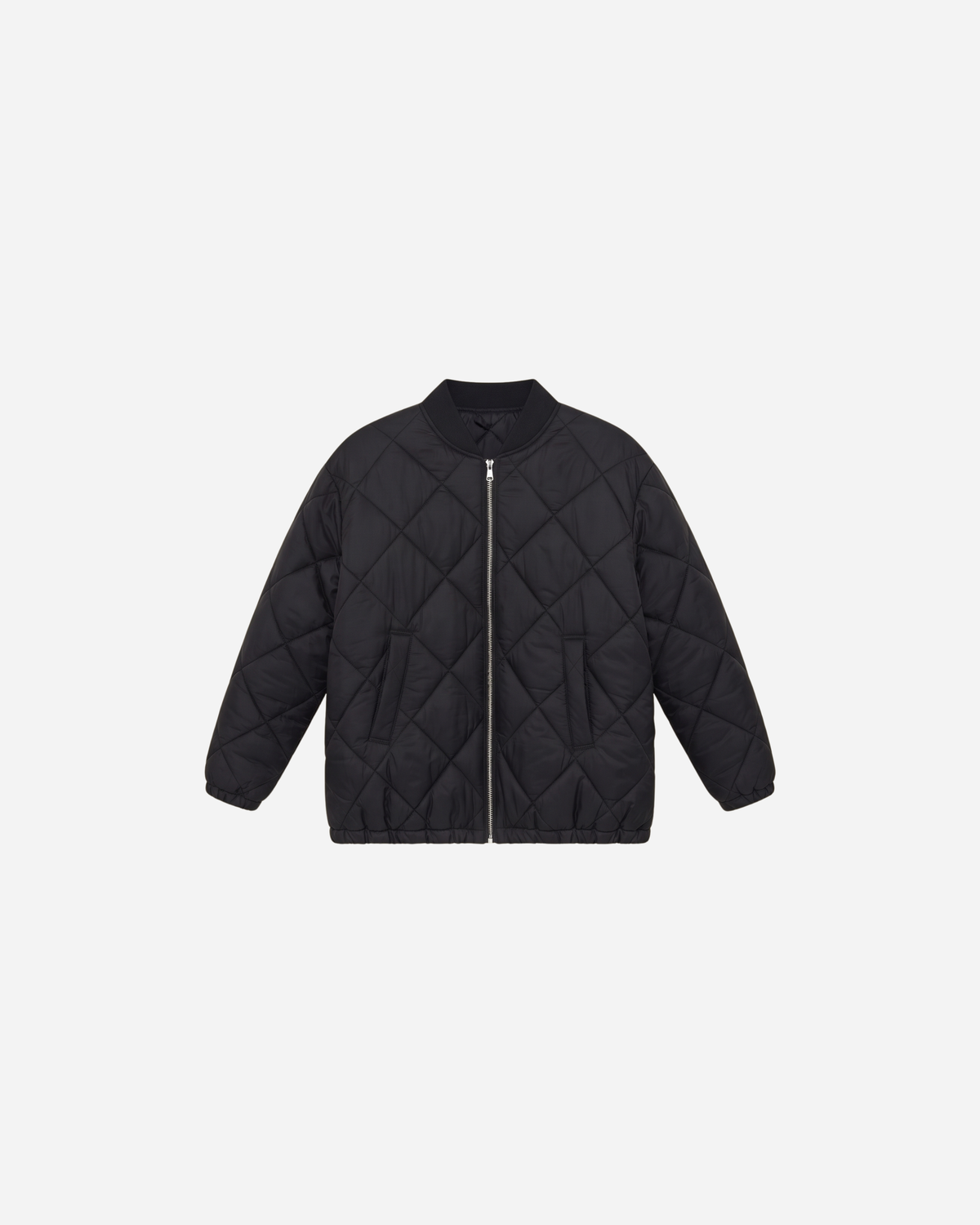 PUFFER JAS ZWART