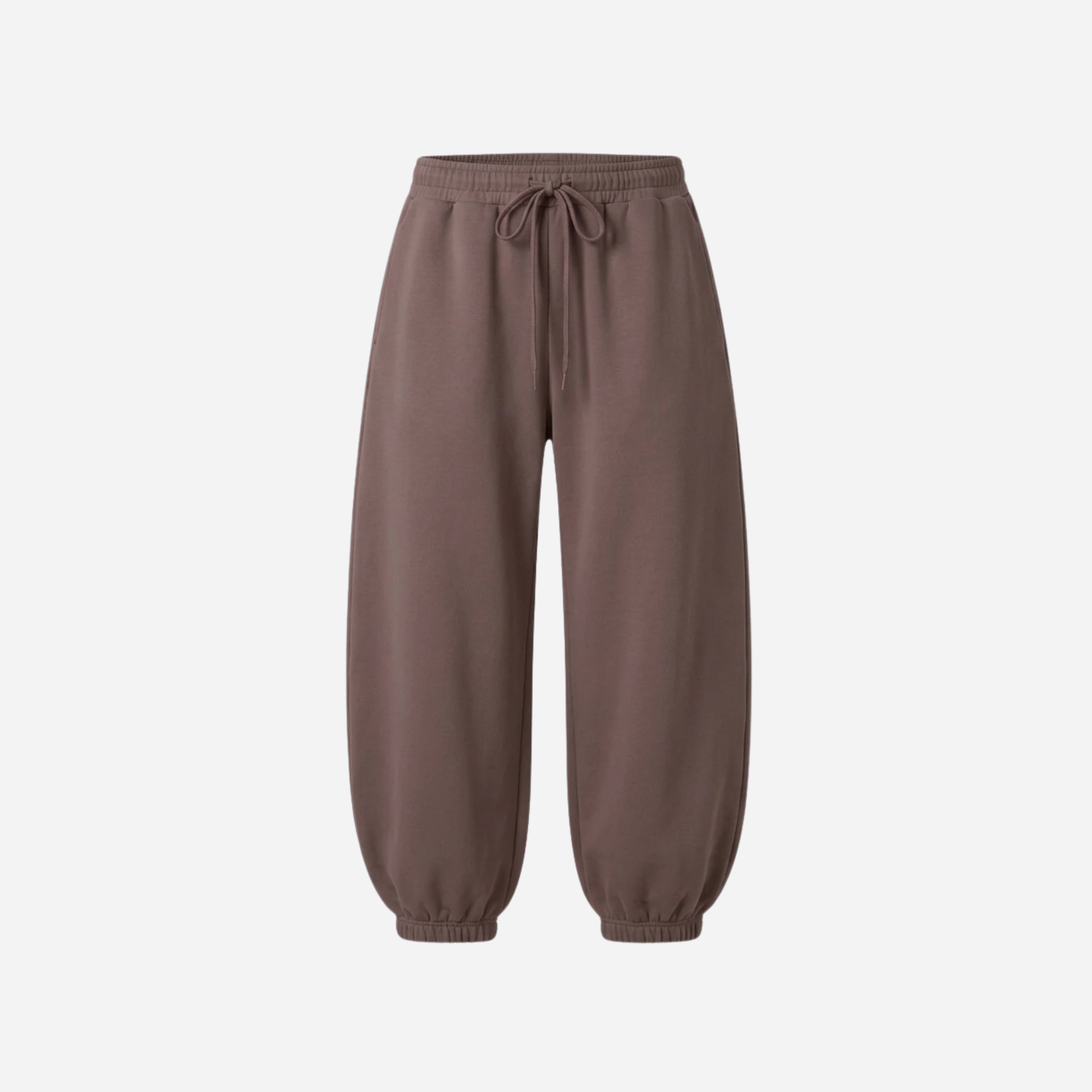 BARREL JOGGER DONKER TAUPE