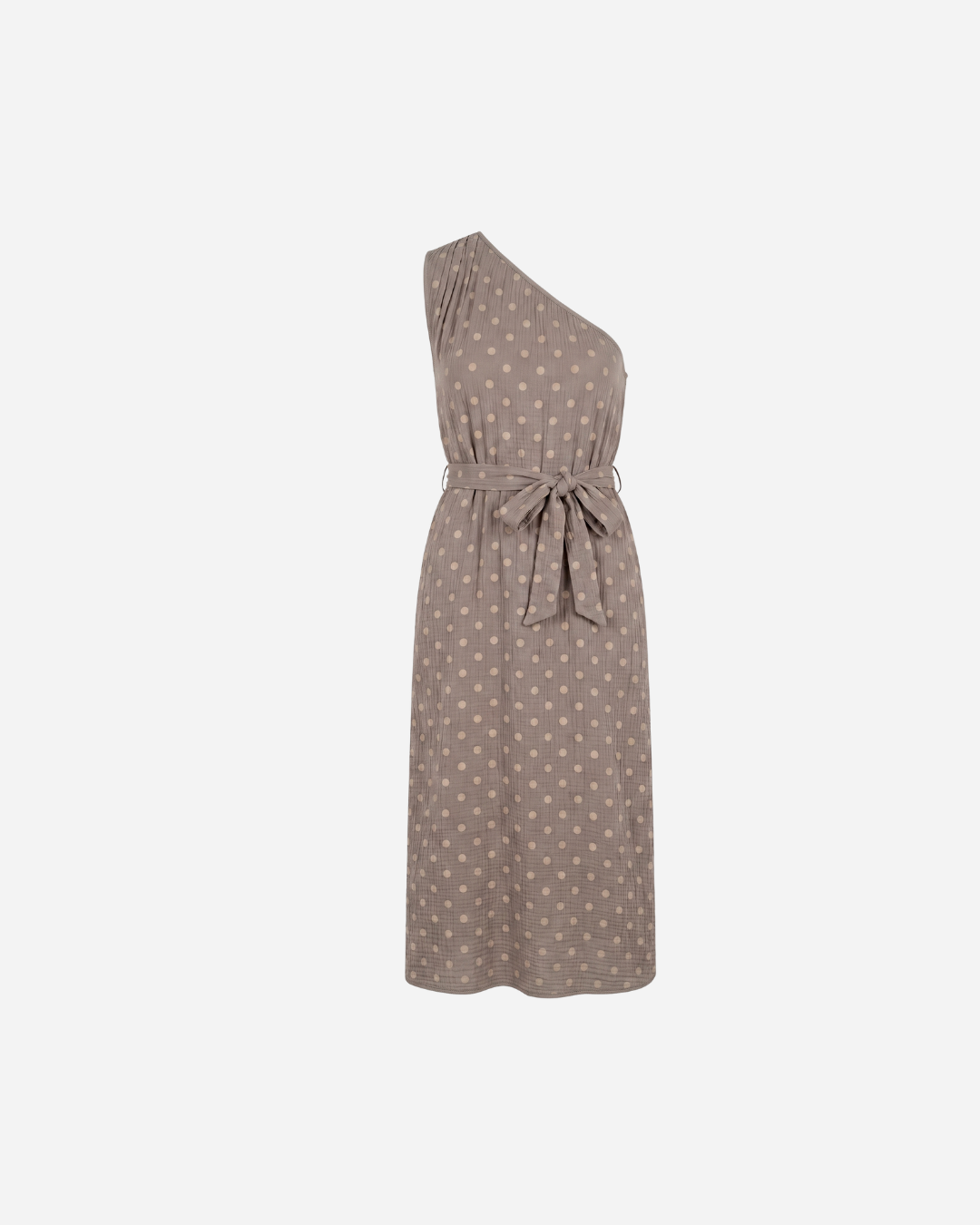 MOUSSELINE ONE SHOULDER DOTS - 2147