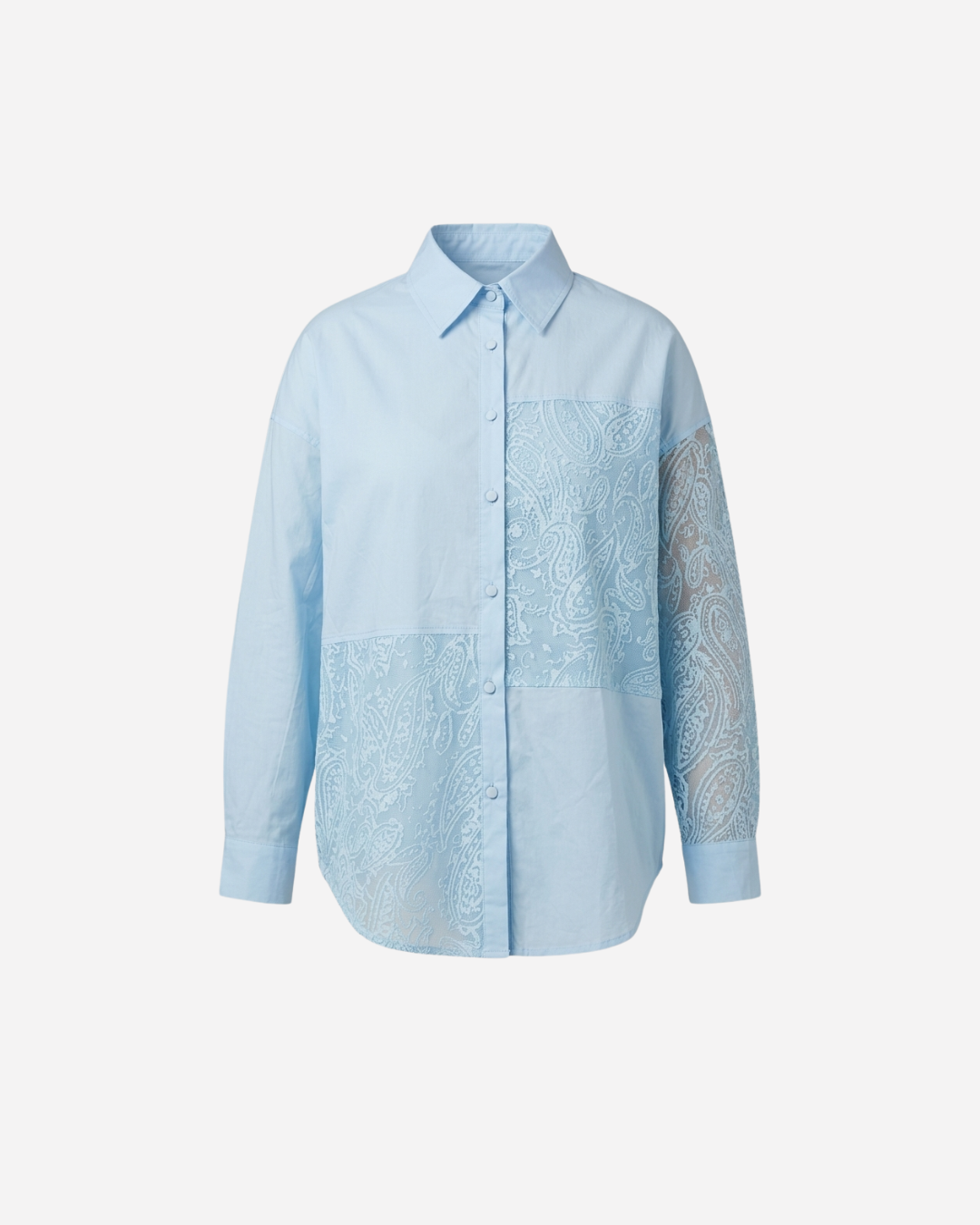 BLOUSE MET KANT - 1979