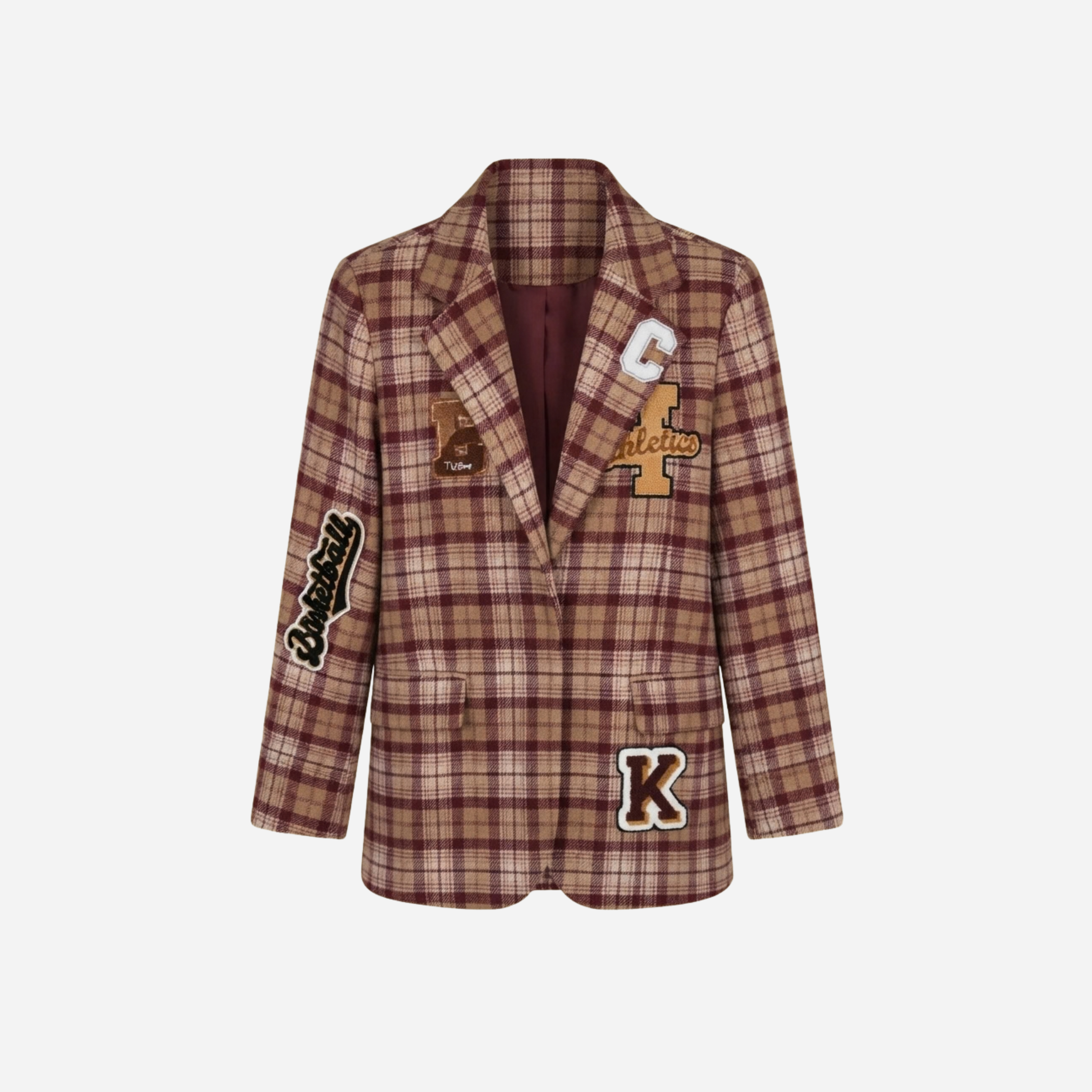 RUIT BLAZER/JAS BURGUNDY