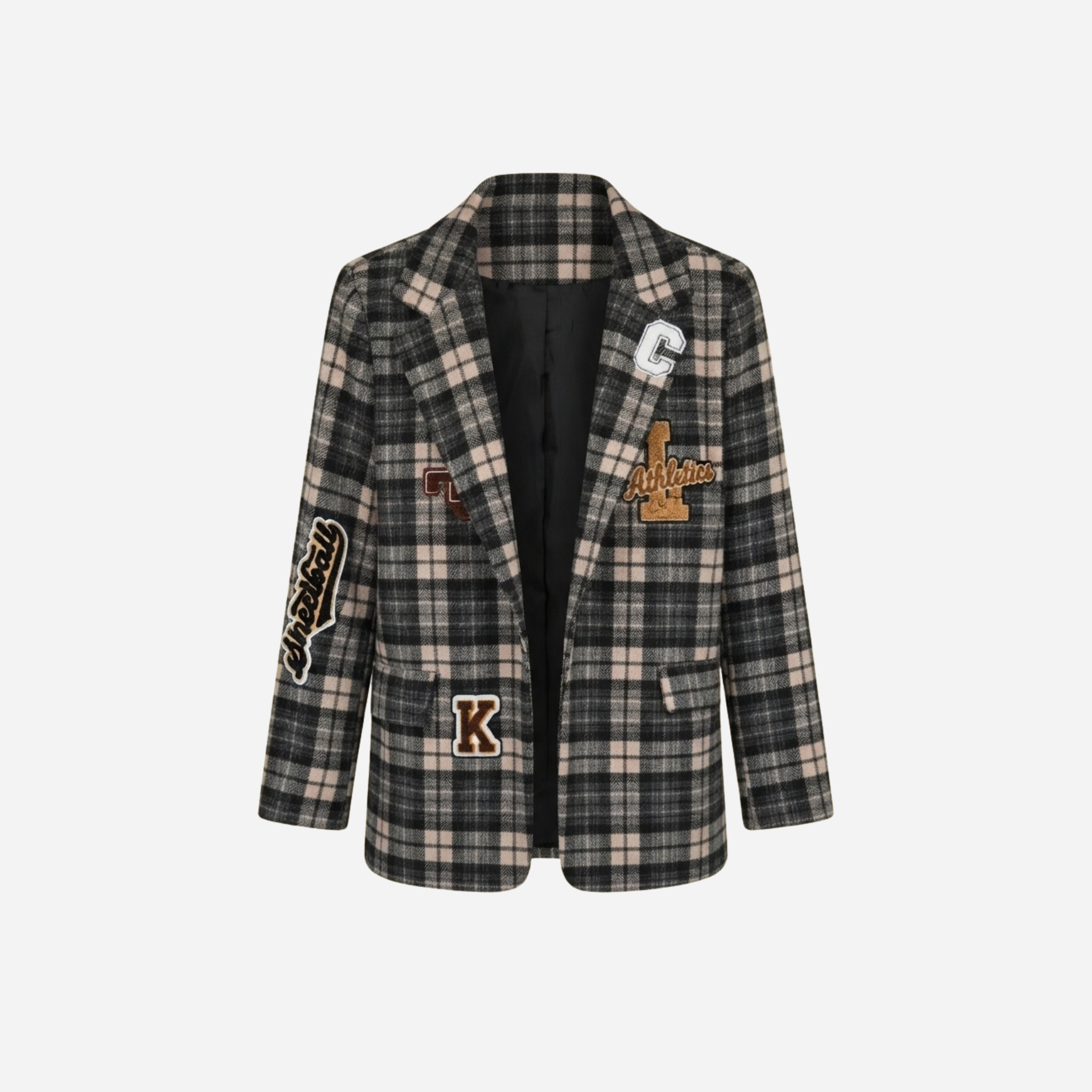 RUIT BLAZER/JAS ZWART