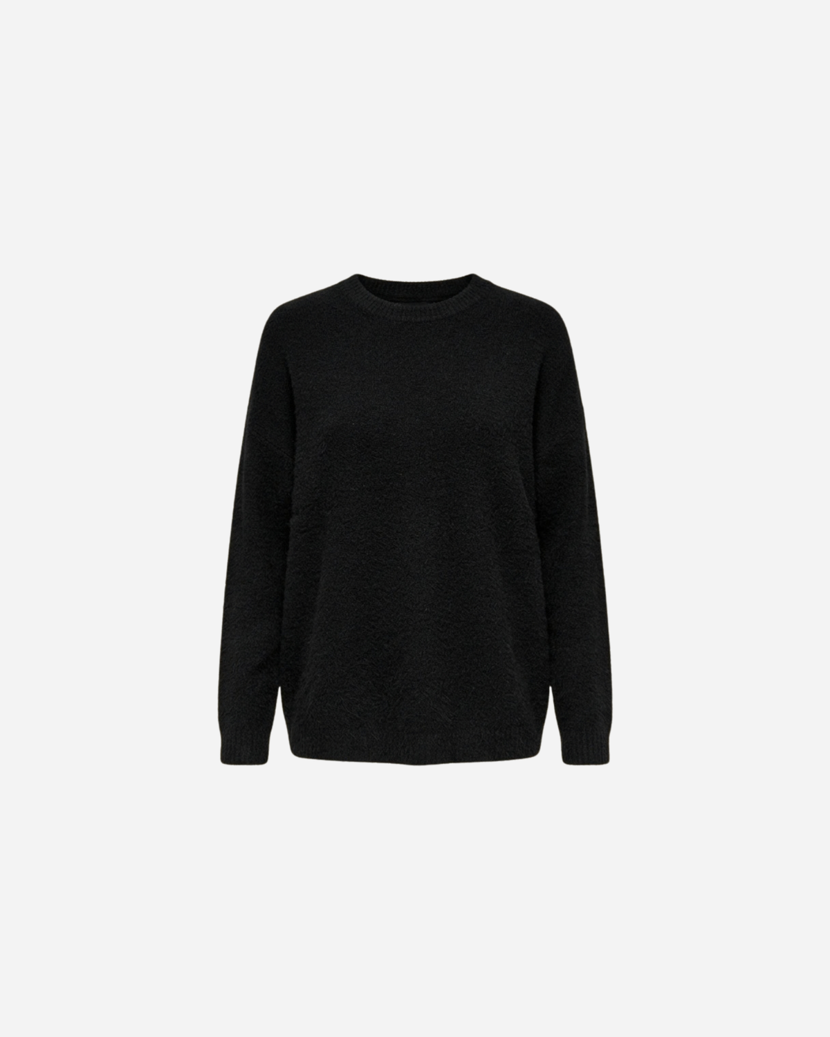 OVERSIZED ZACHTE TRUI ZWART