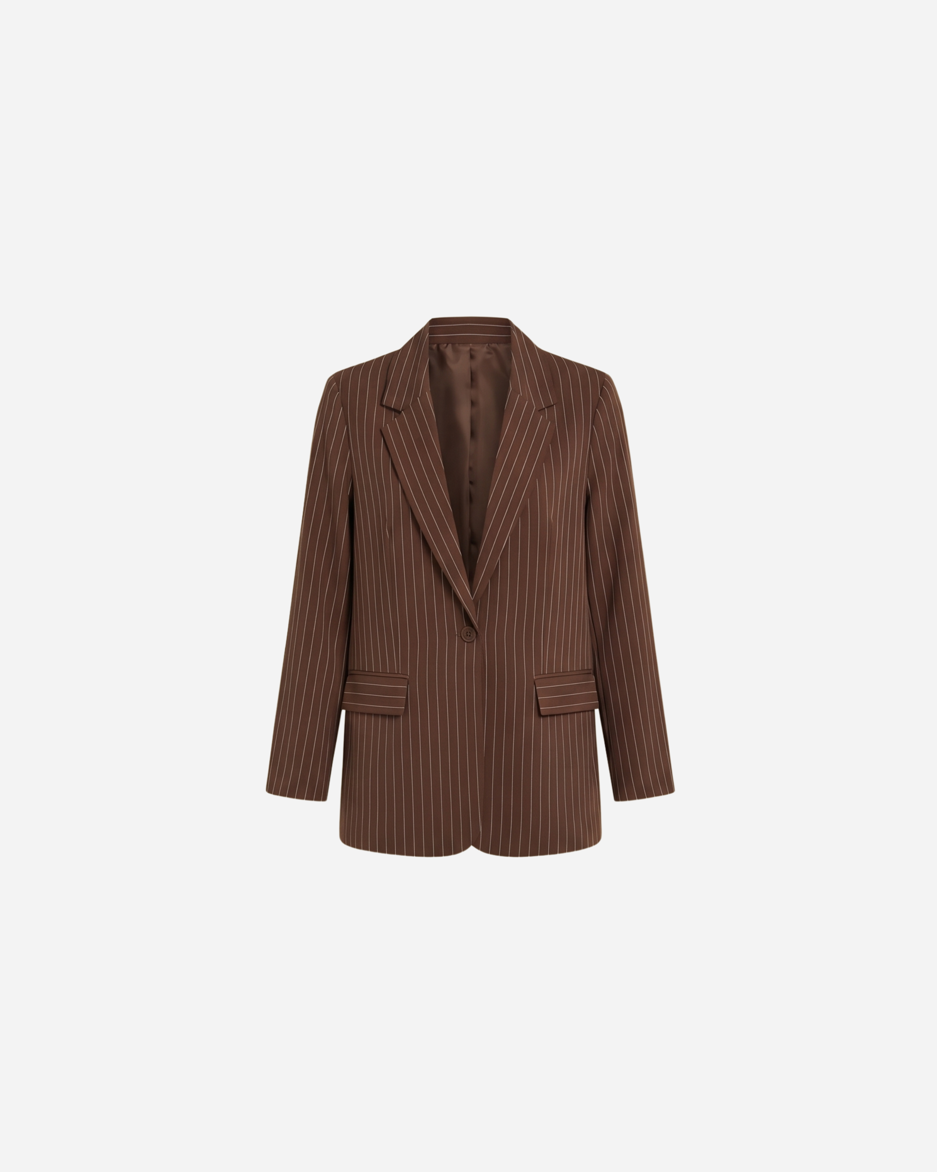 LA KRIJTSTREEP BLAZER BRUIN