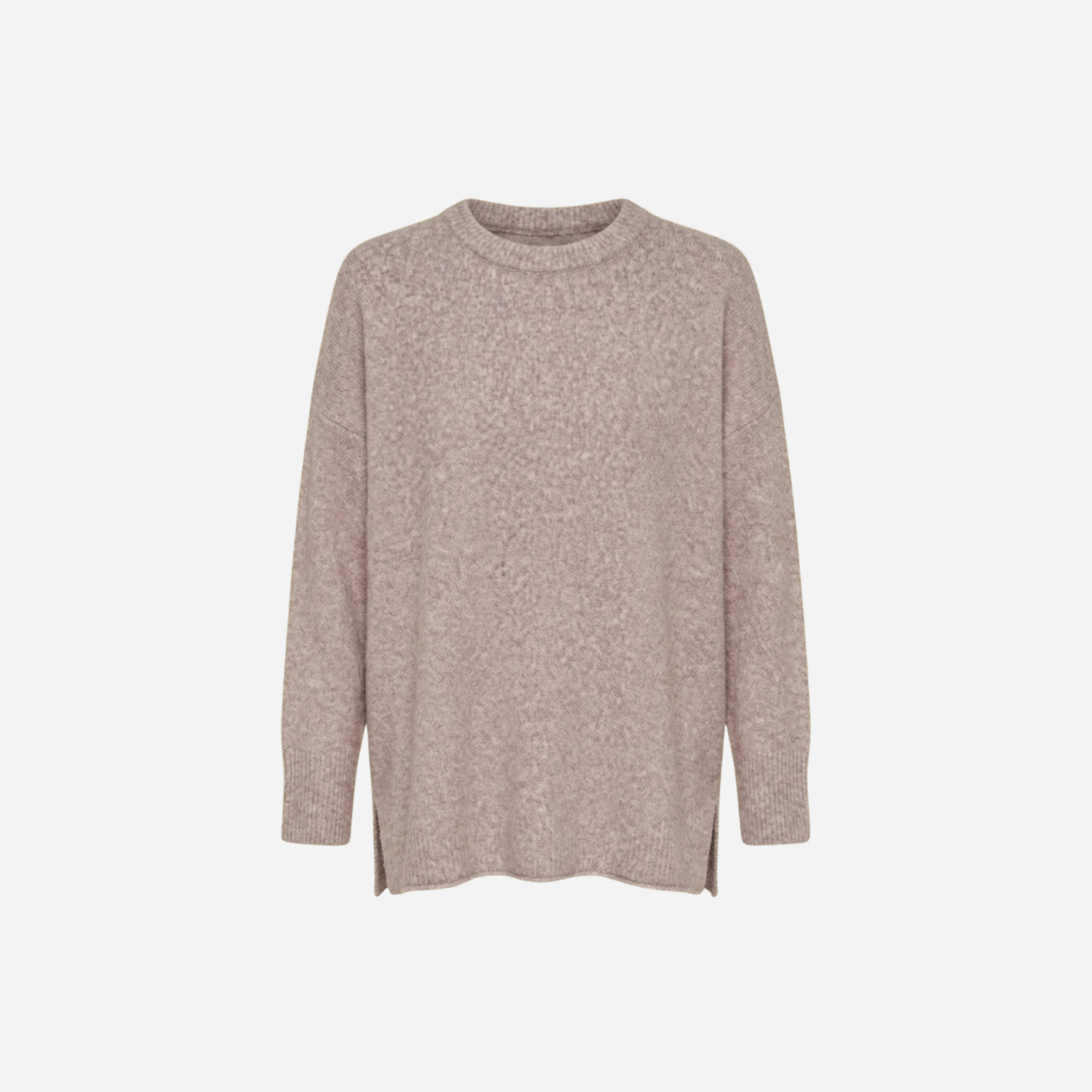 OVERSIZED ZACHTE TRUI BEIGE