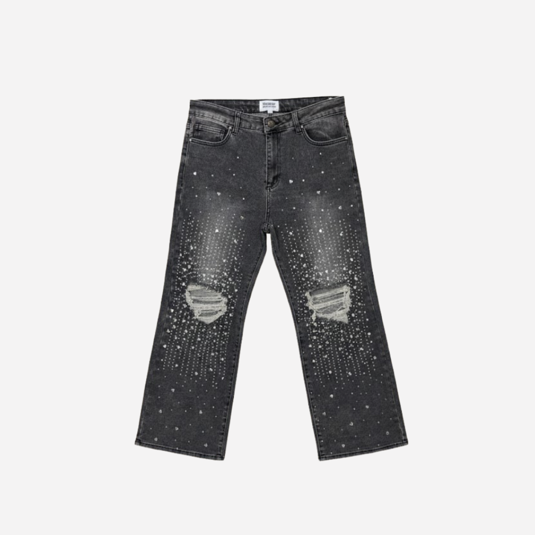 MOM WIDE LEG JEANS MERK GOODIES DJ2456 (40 bis 48) - GRAU