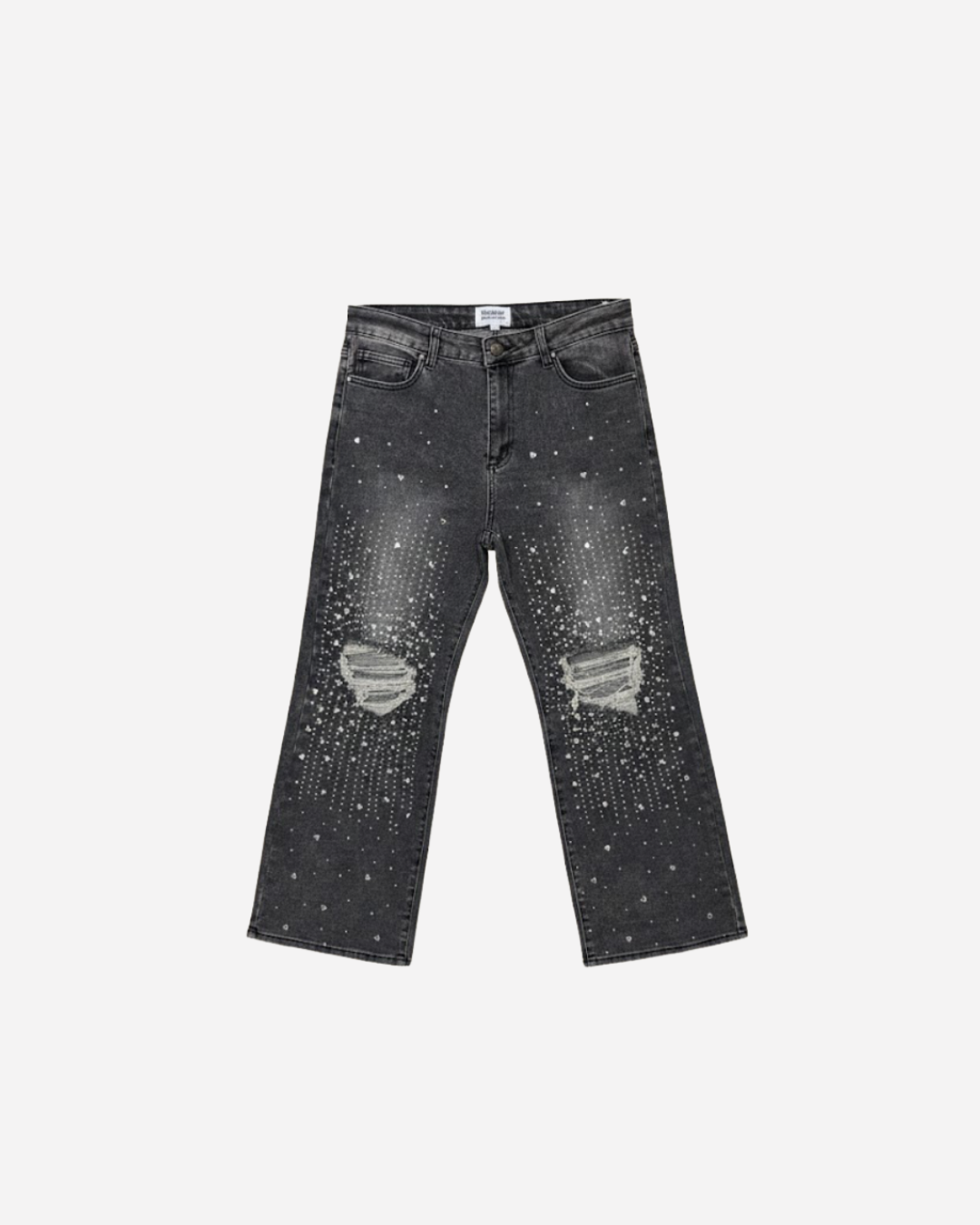 MOM WIDE LEG JEANS MERK GOODIES DJ2456 (40 bis 48) - GRAU