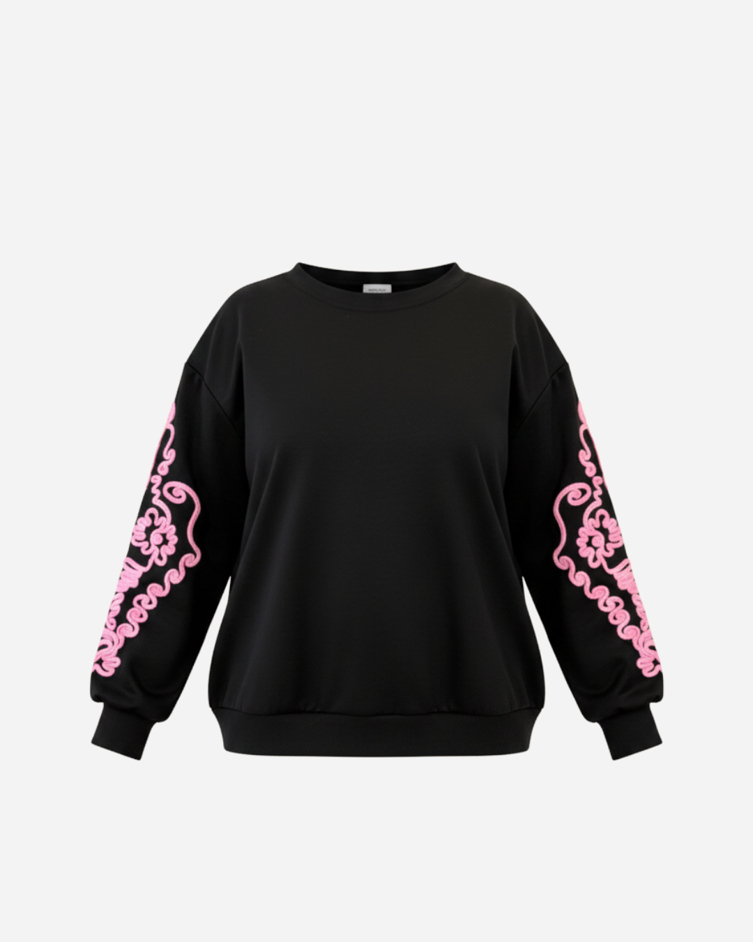 BORDUUR MOUW SWEATER - 1908