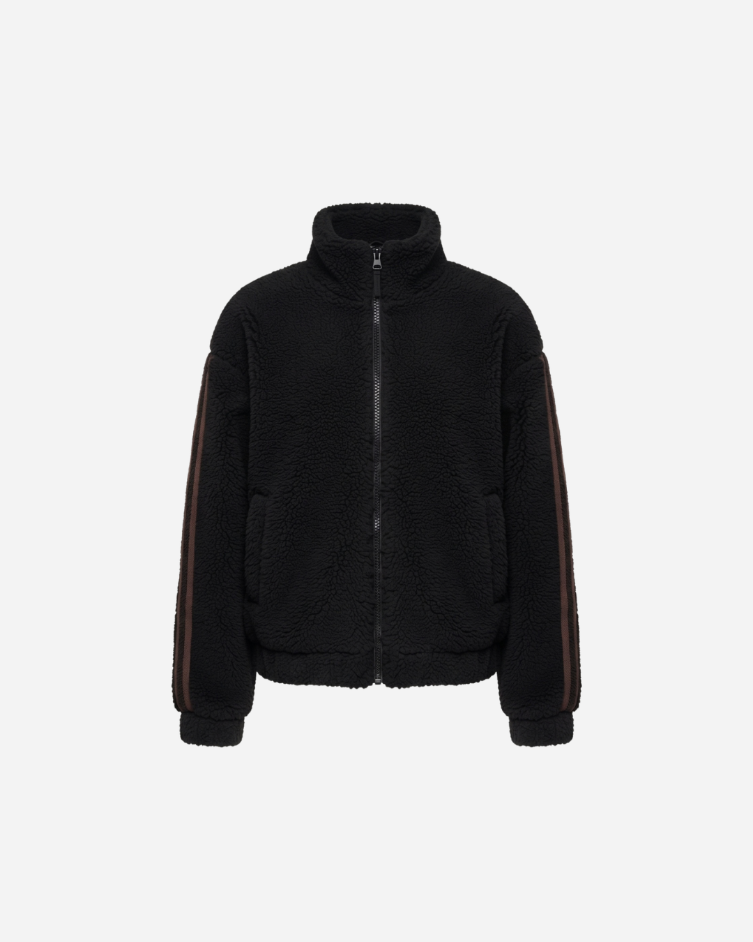 SPORTI STREEP TEDDY JAS/JACKET ZWART