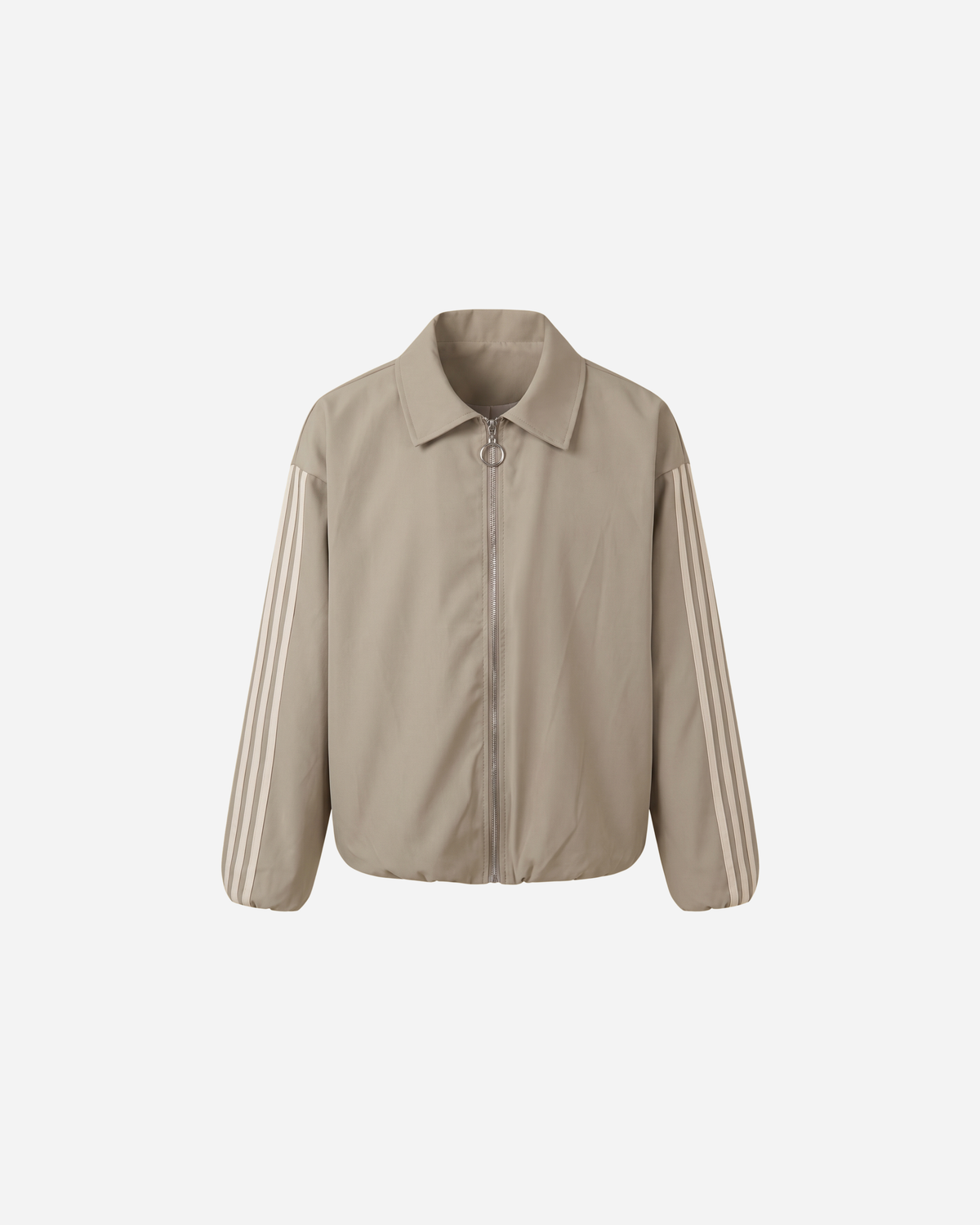 TRIPLE BEIGE STREEP WIND JACK TAUPE