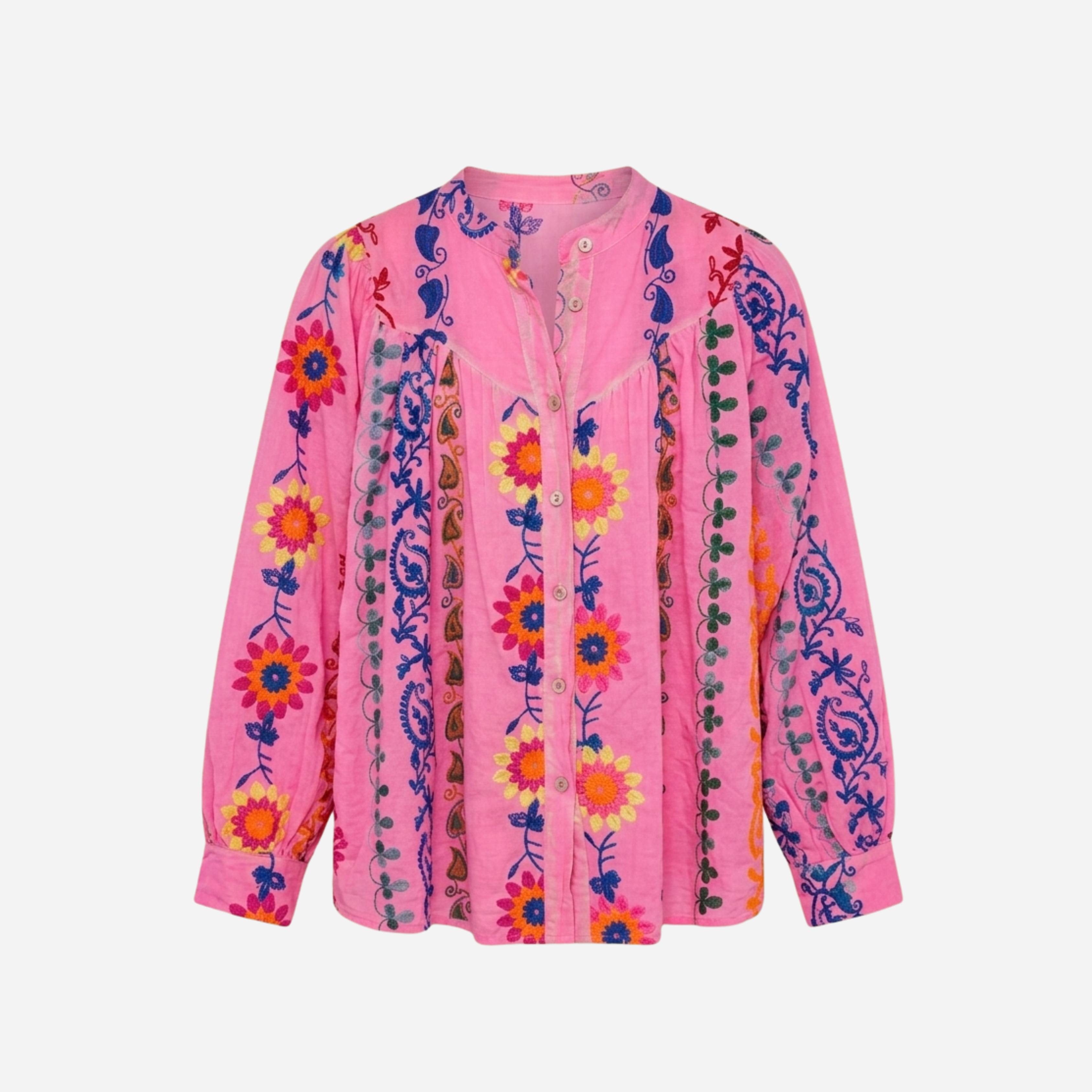 BLOEMENPRINT BLOUSE - 2037