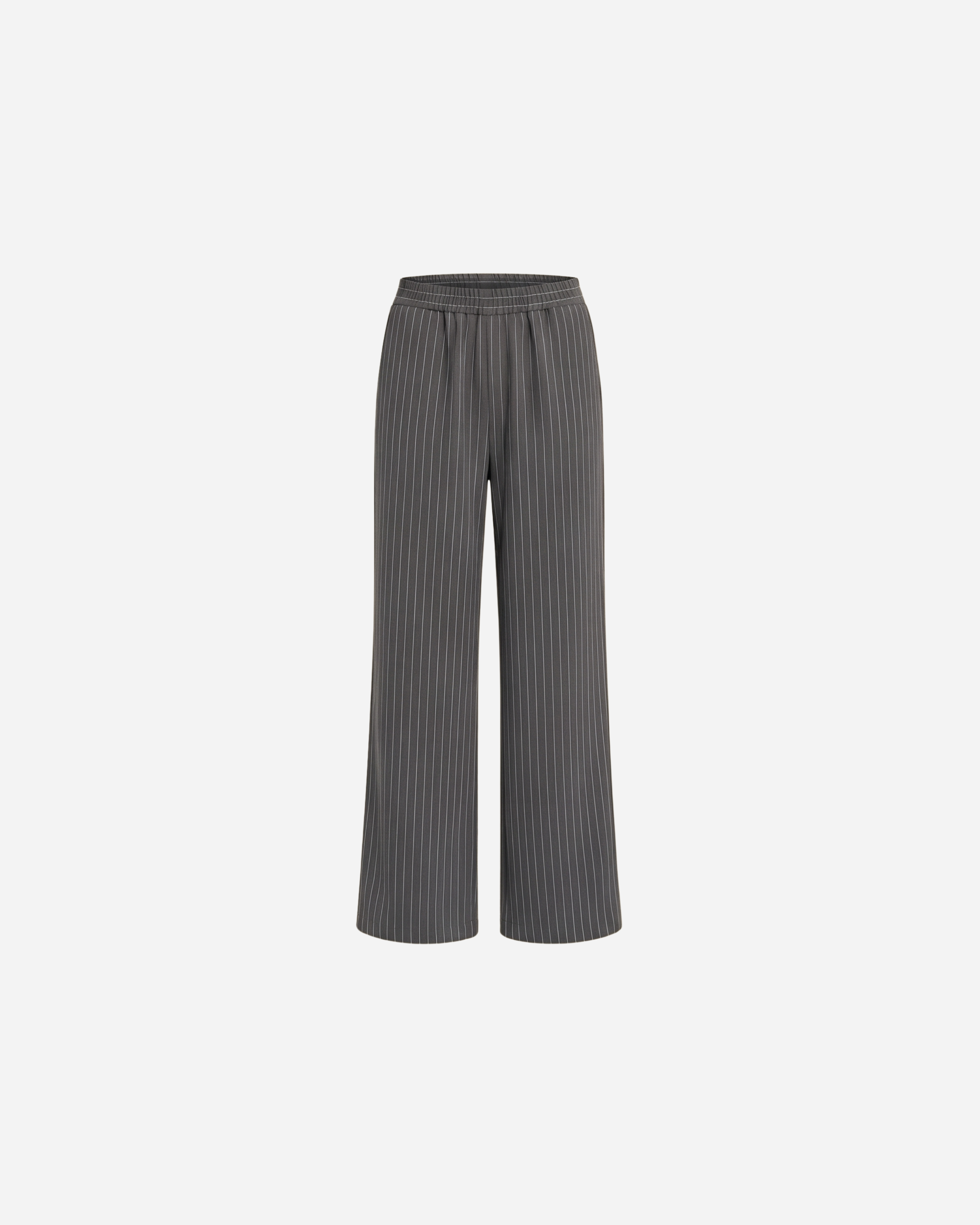 KRIJTSTREEP PANTALON GRIJS