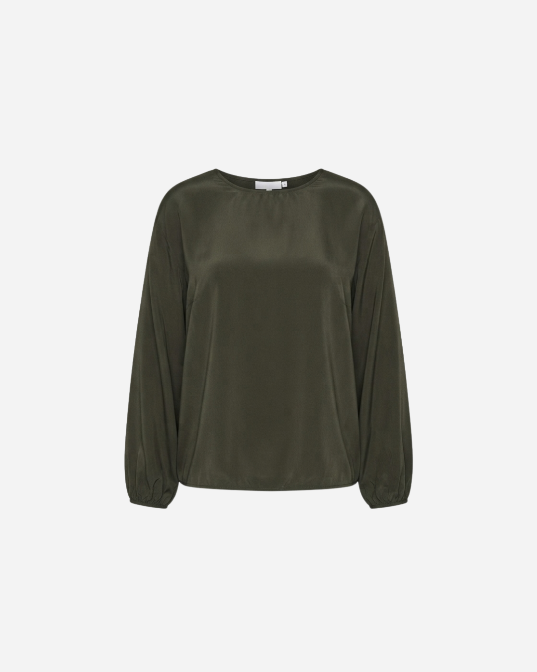 SILK LOOK TOP ARMY