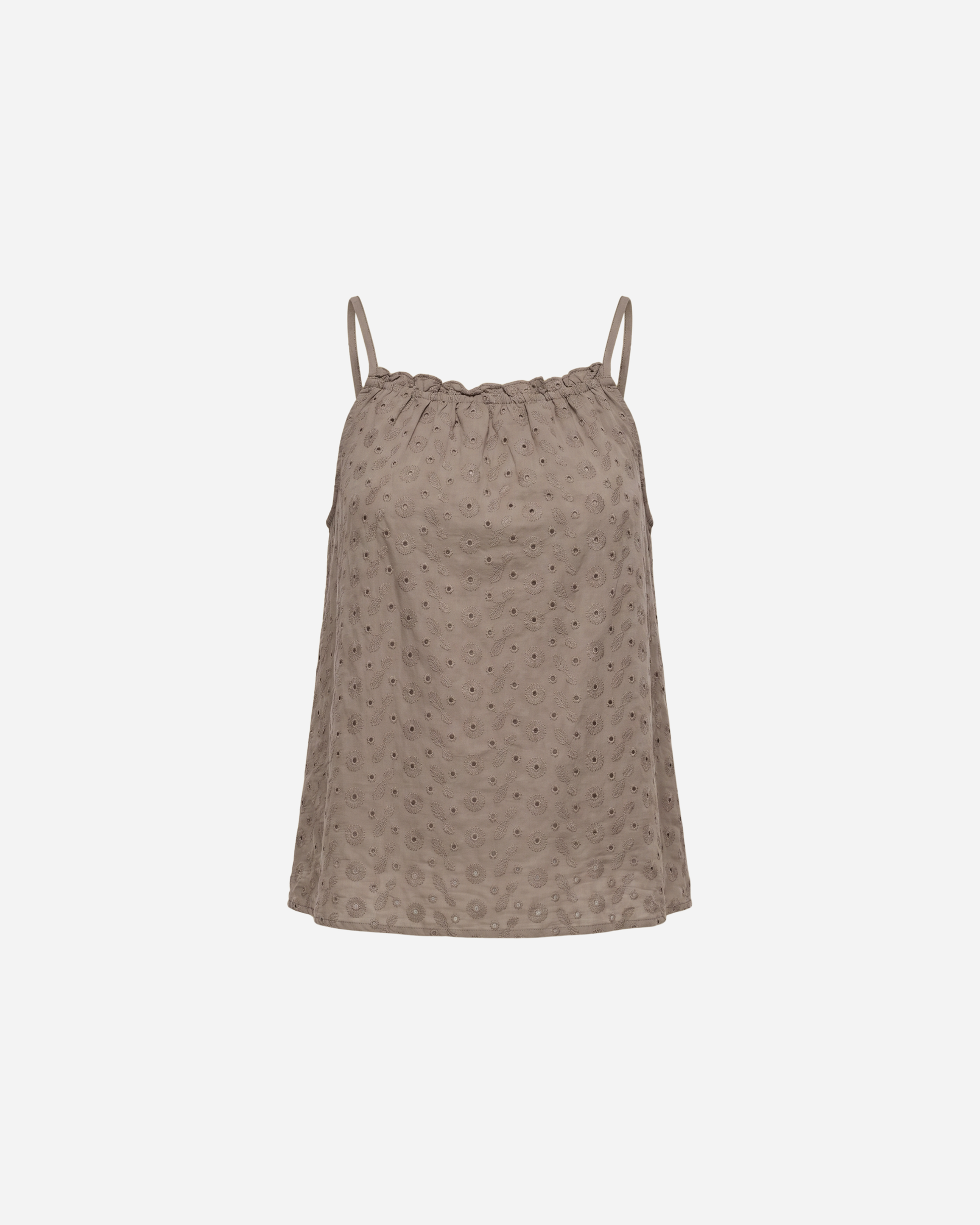 KATOENEN BRODERIE TOP - 2098