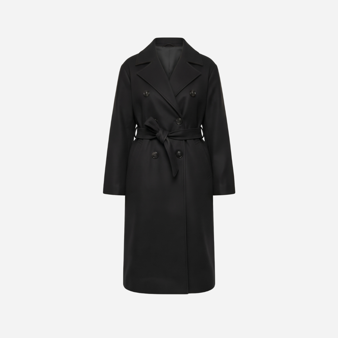 LINNIES TRENCHCOAT ZWART