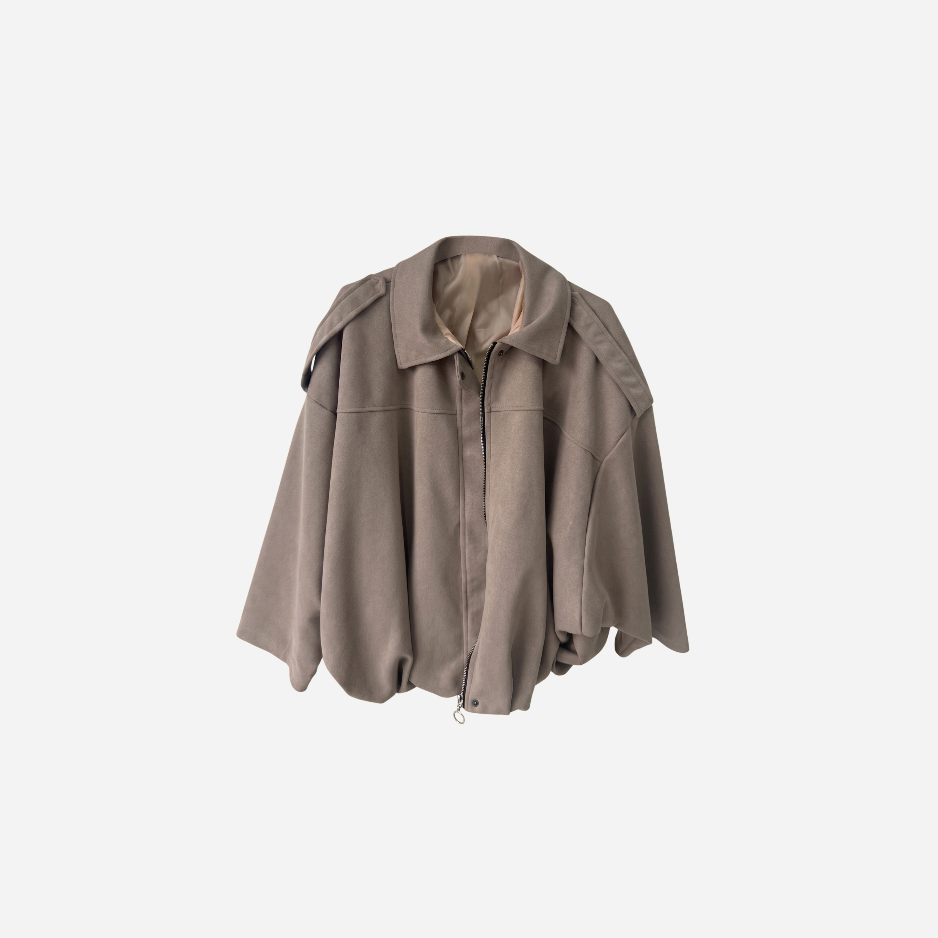 SUEDE LOOK CARGO JASJE TAUPE