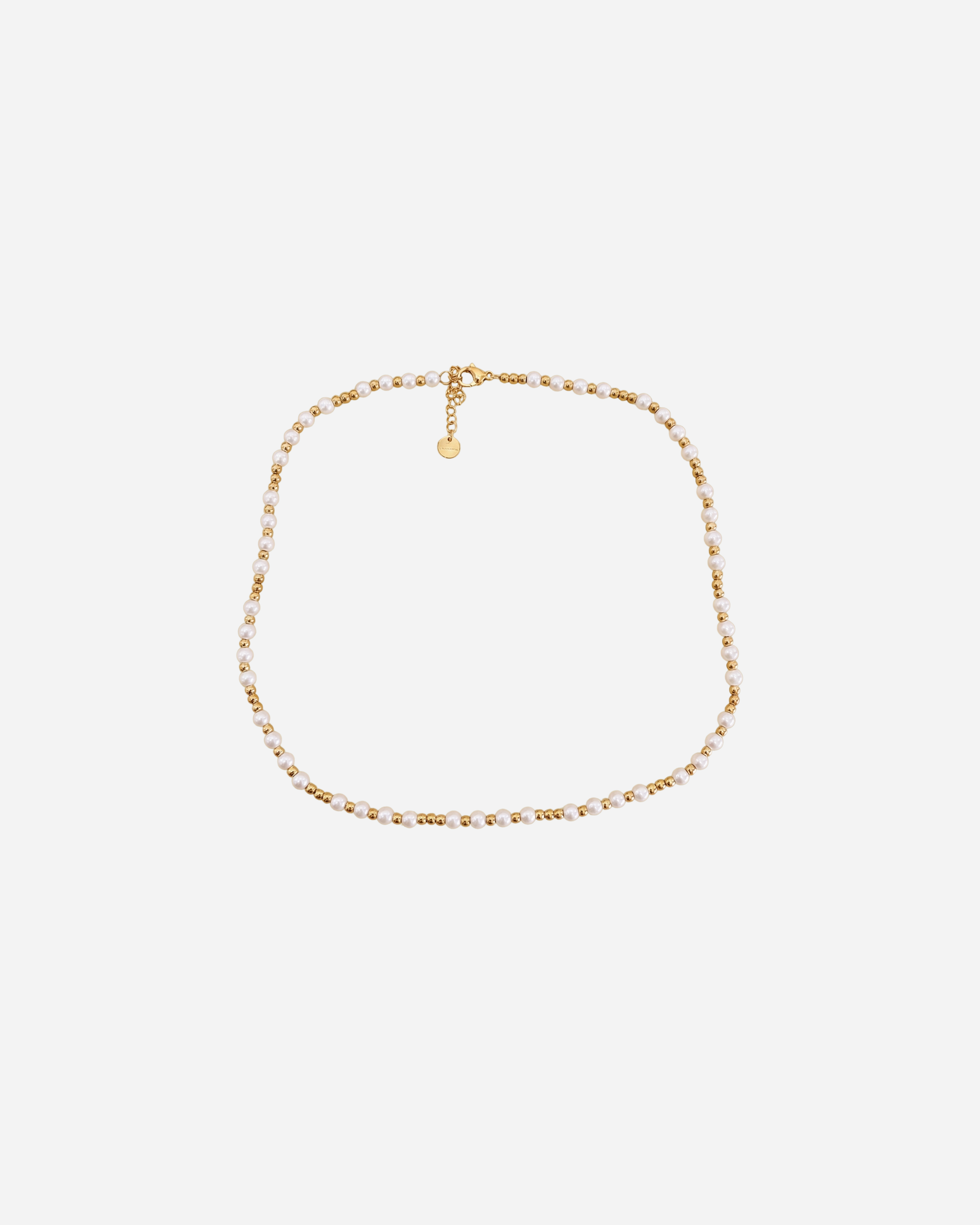 DIAMANT-HERZ-KETTE - GOLD