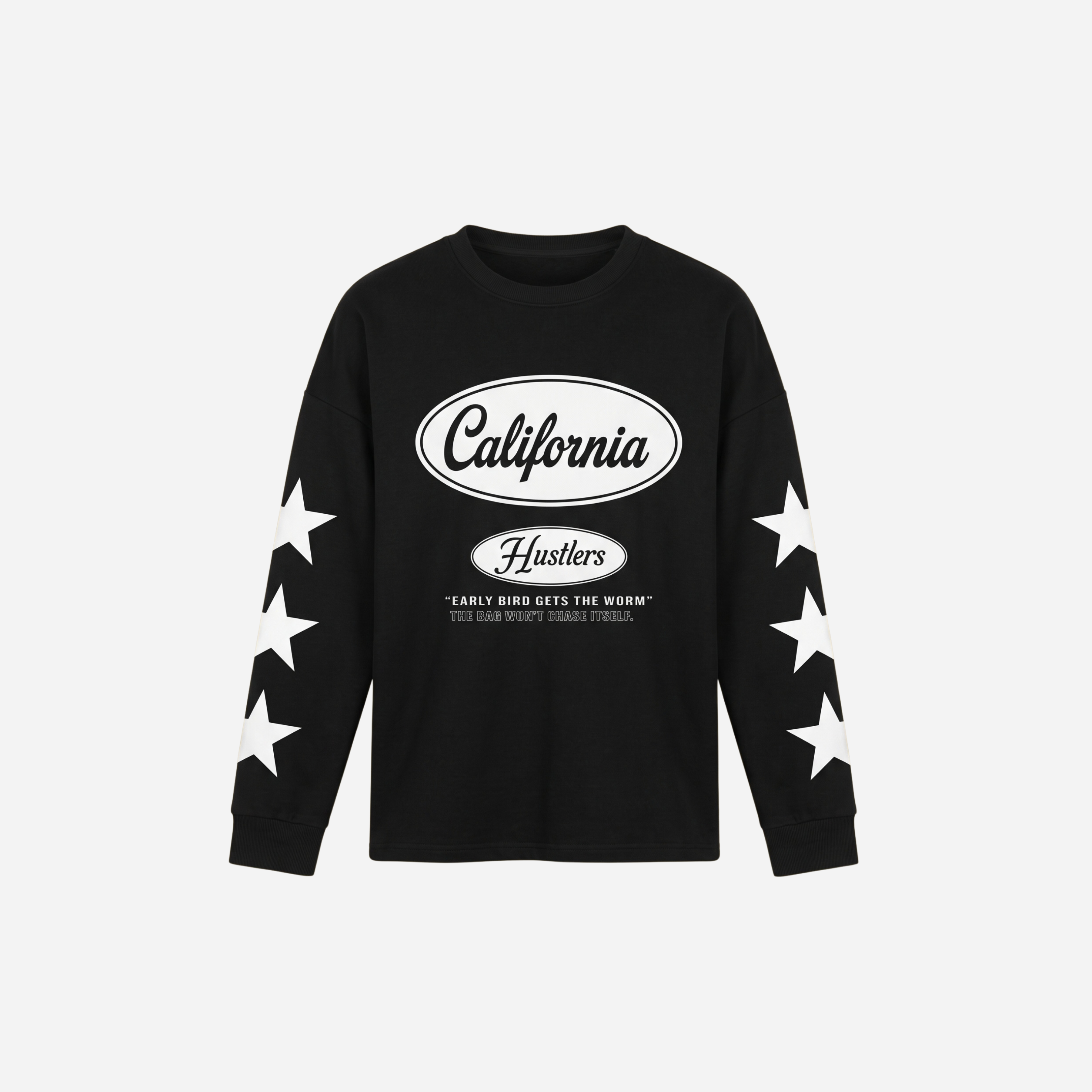 CALIFORNIA STAR SWEATER ZWART