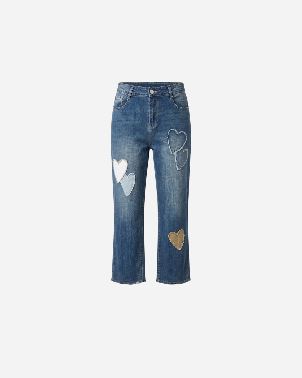 G-SMACK WIDE LEG HEART JEANS